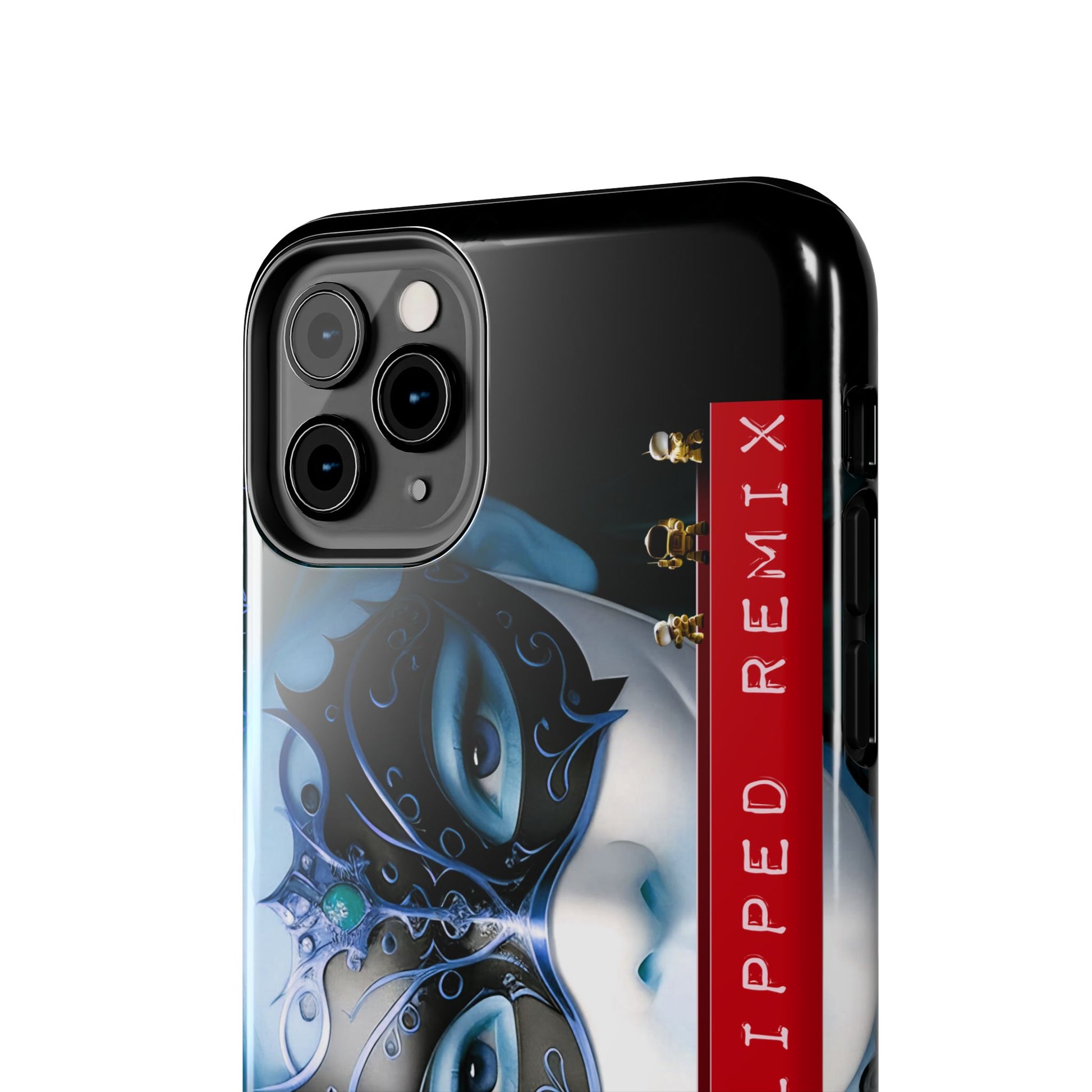 "Judith Darling" By Tattooed Balloon Now in the Palm of you hand!, Unique Phone Cover (Black)