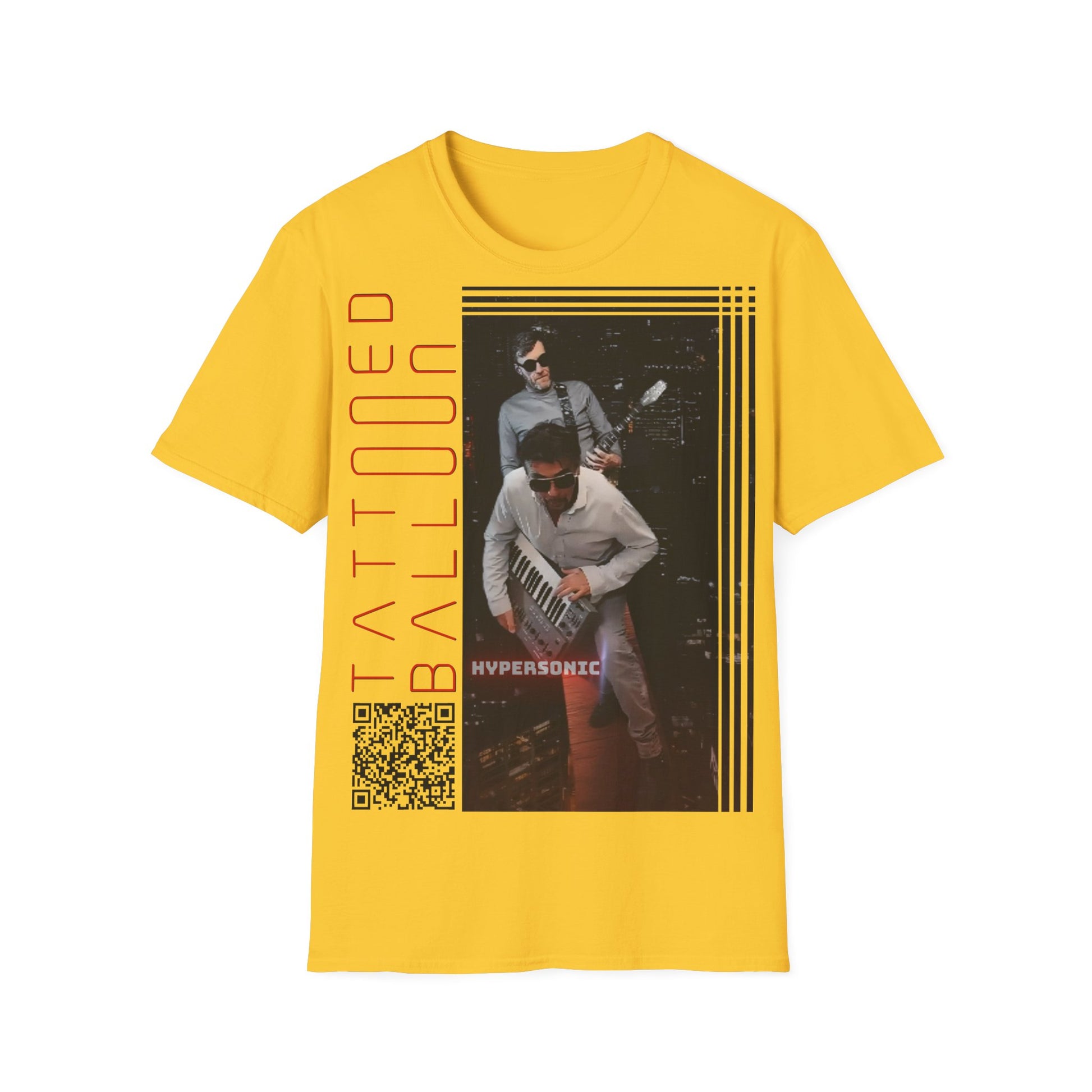 Tattooed Balloons Hypersonic, Band Merch, Concert Wear, Festival Outfit