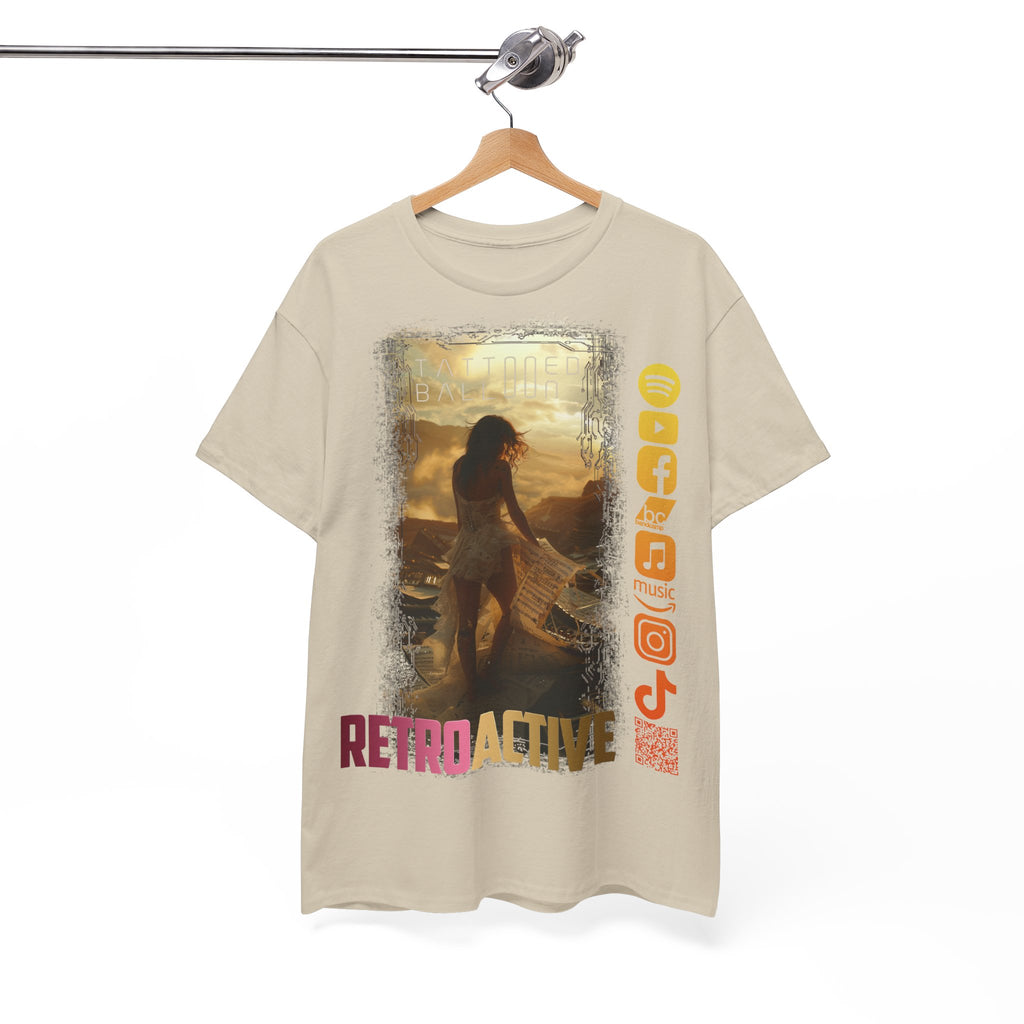Retro-Active Tee by Tattooed Balloon, Festival Apparel