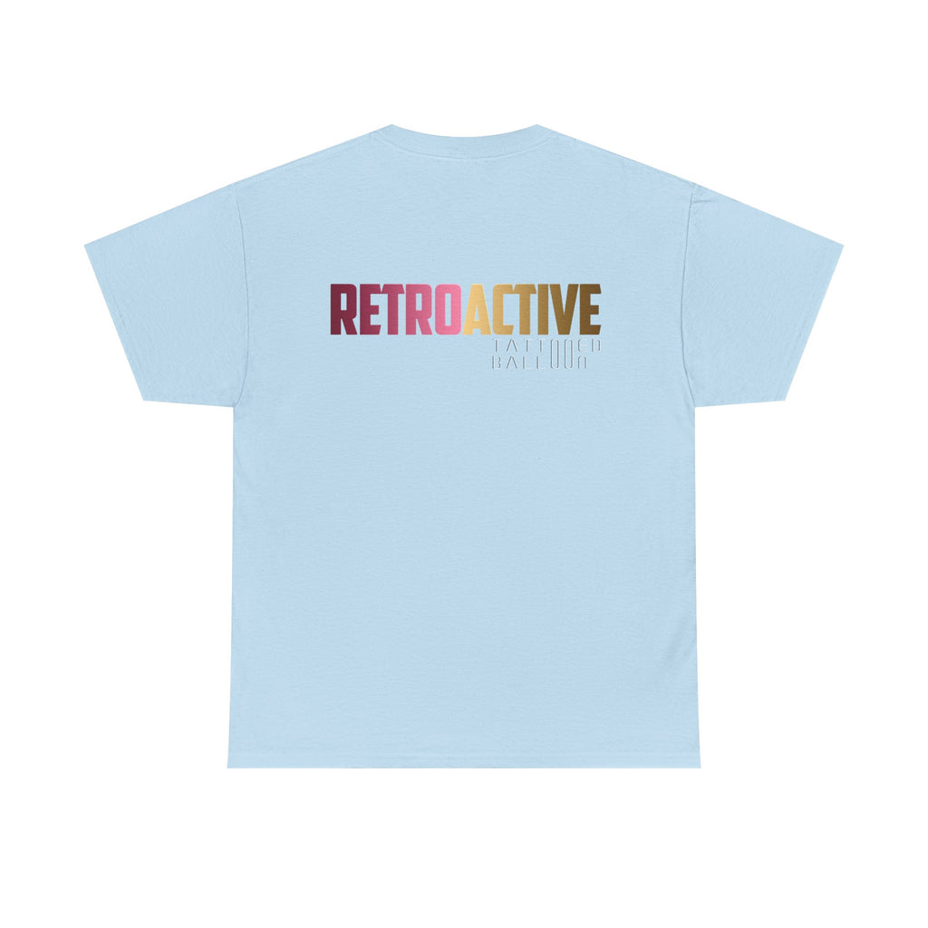 Retro-Active Tee by Tattooed Balloon, Festival Apparel