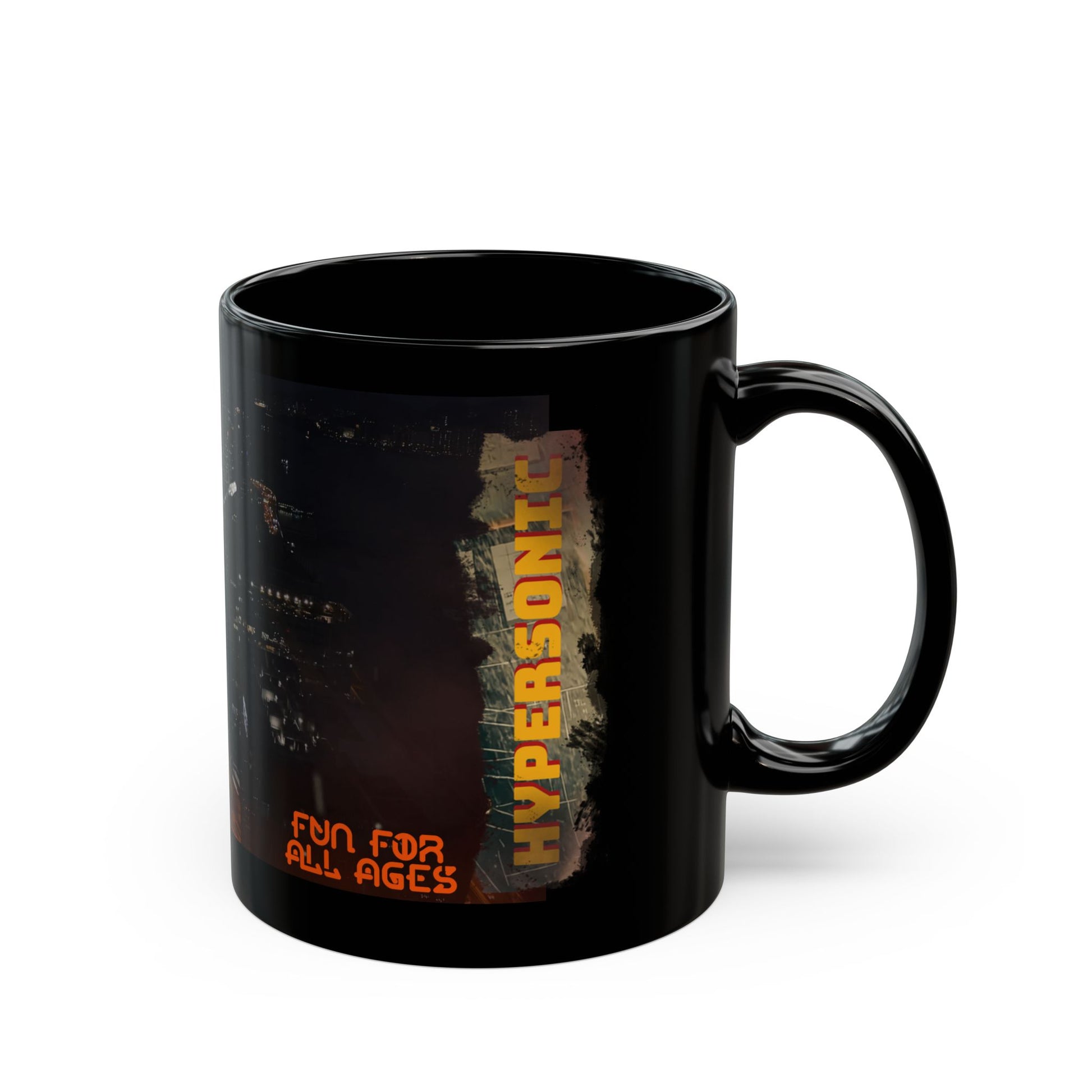 "Fun for All Ages", Hypersonic, Unique Gift for TB Lovers,  Retro Coffee Cup