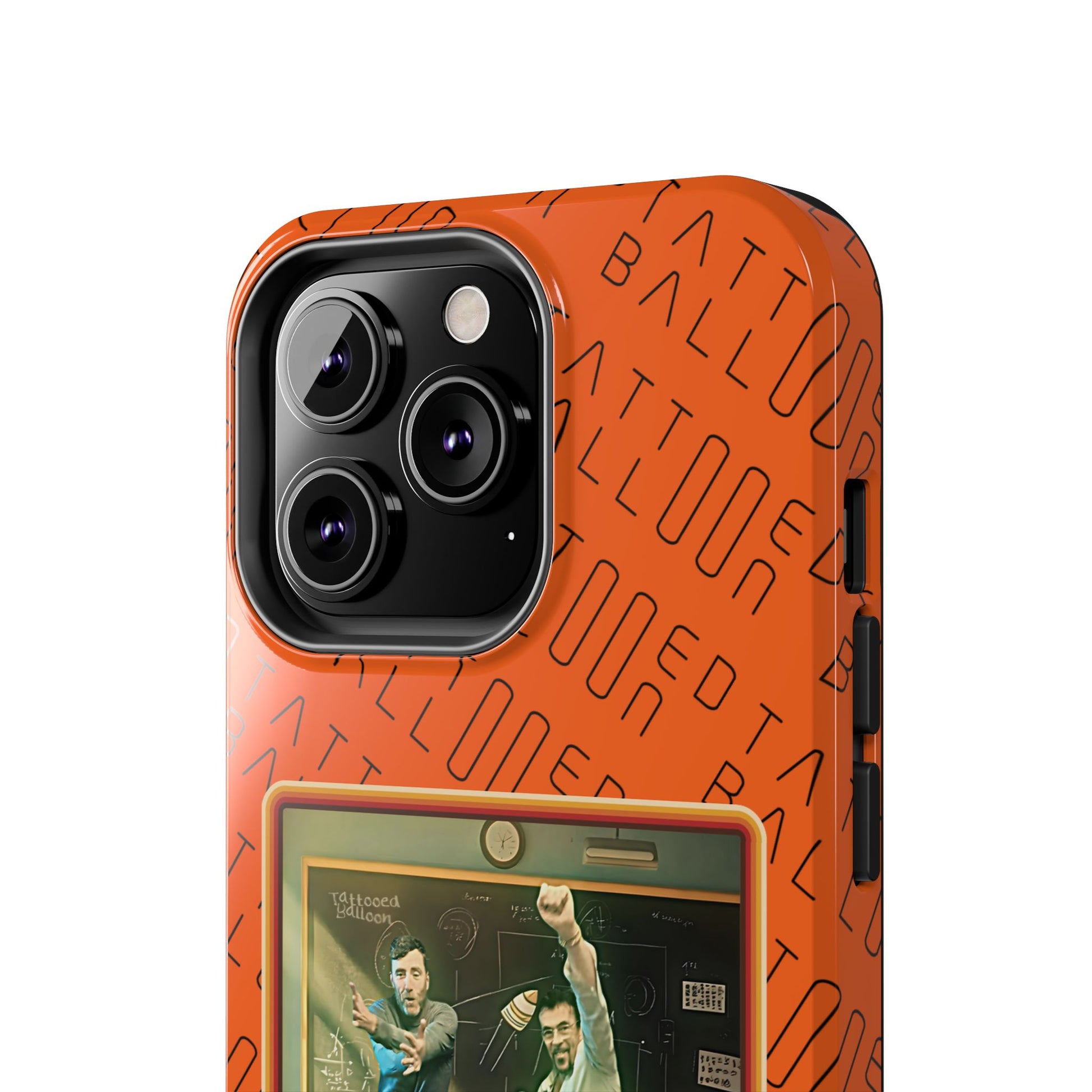 Hypersonic By Tattooed Balloon Now in the Palm of you hand!, Unique Phone Cover Orange