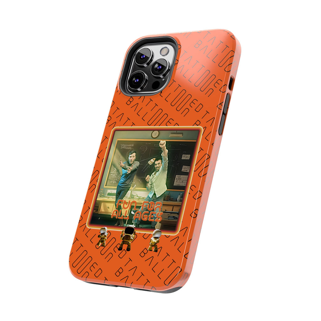 Hypersonic By Tattooed Balloon Now in the Palm of you hand!, Unique Phone Cover Orange