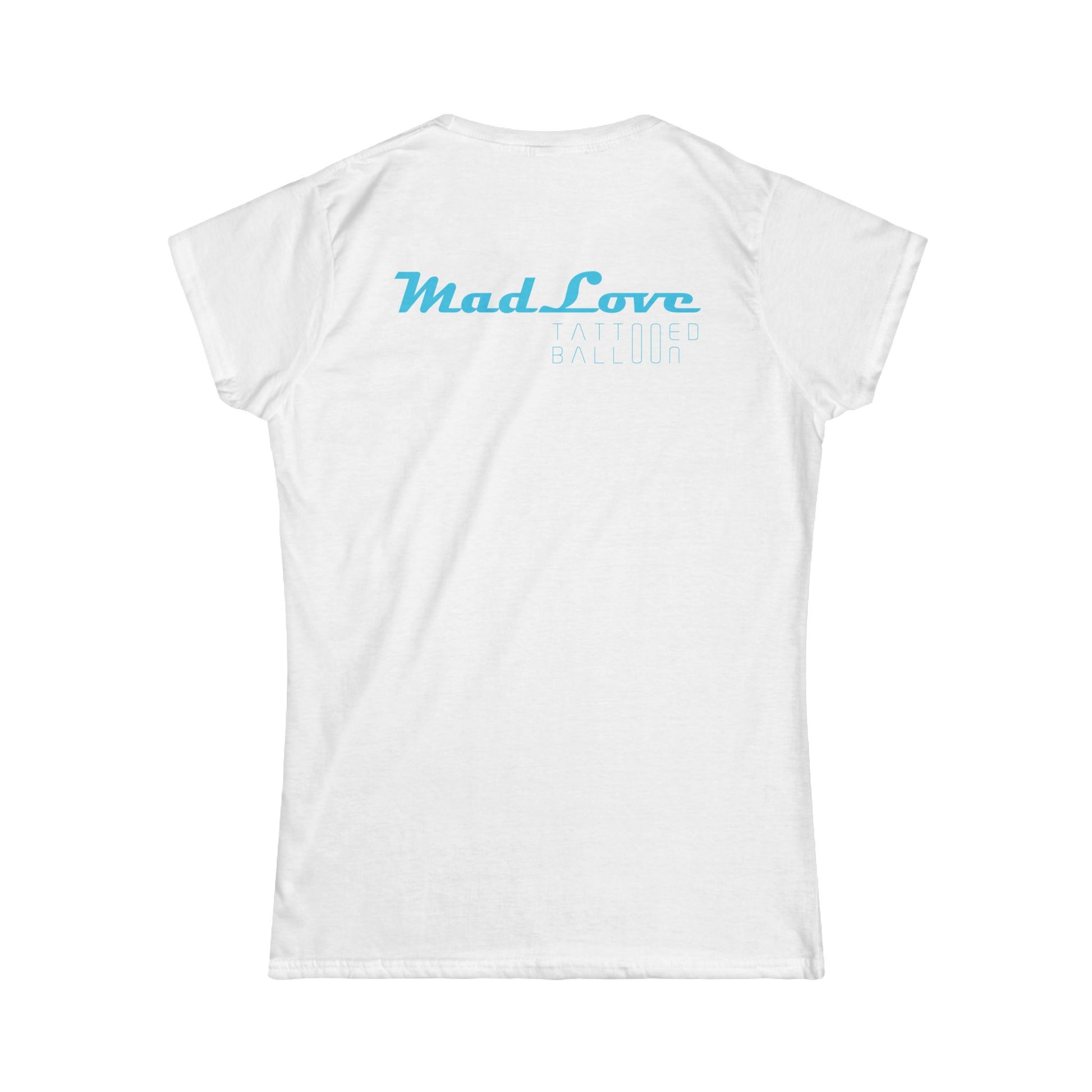 "Mad Love" Women's Tee, Cute Casual Shirt for Couples, Fall Fashion Gift, Autumn T-Shirt, Romantic Gift Idea, Cozy Everyday Wear