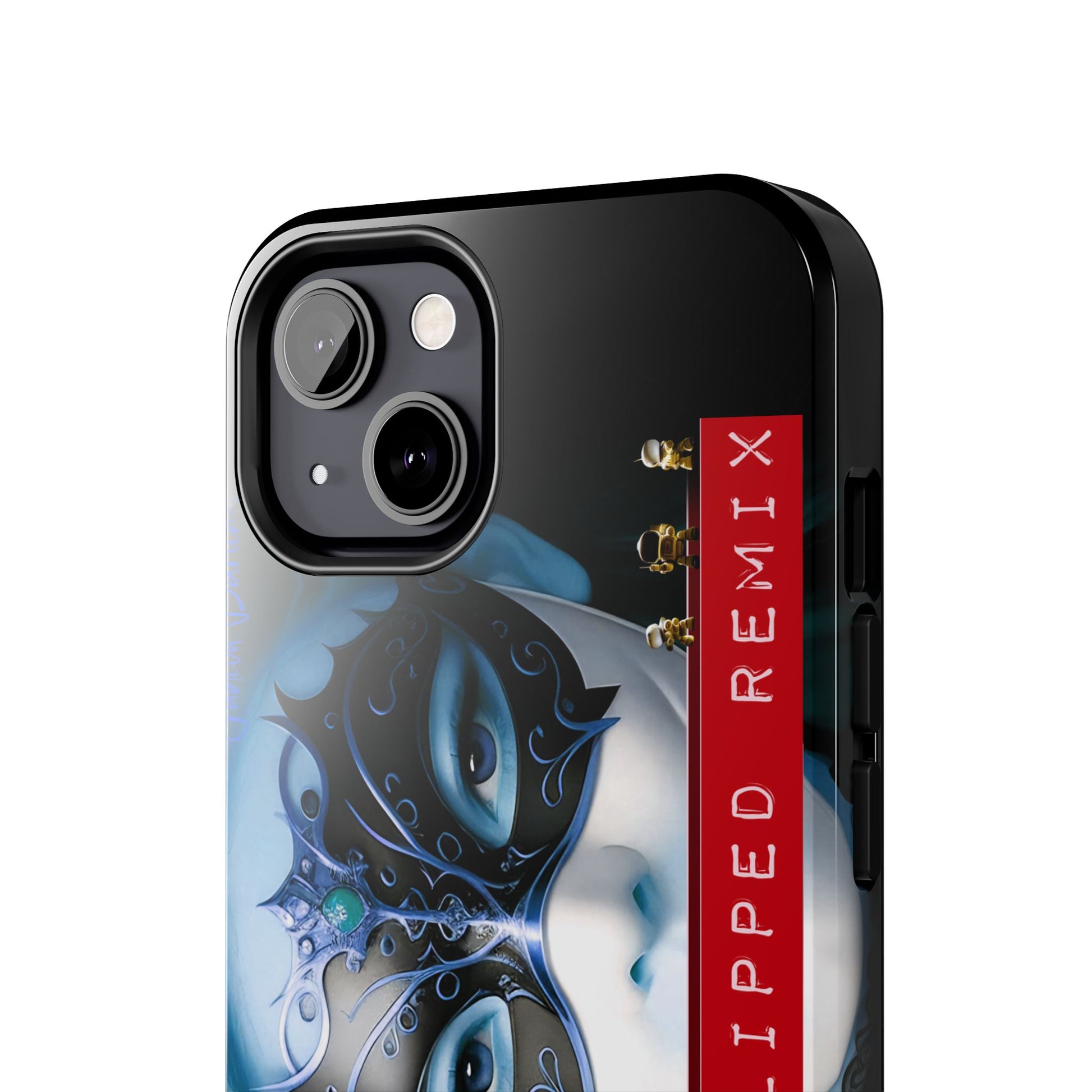 "Judith Darling" By Tattooed Balloon Now in the Palm of you hand!, Unique Phone Cover (Black)