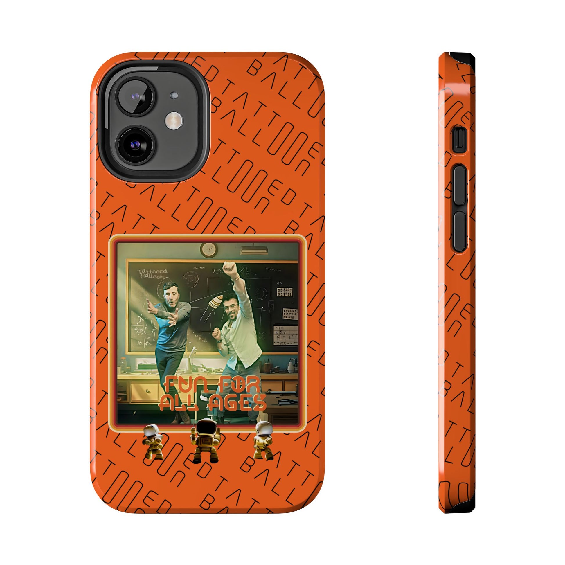 Hypersonic By Tattooed Balloon Now in the Palm of you hand!, Unique Phone Cover Orange