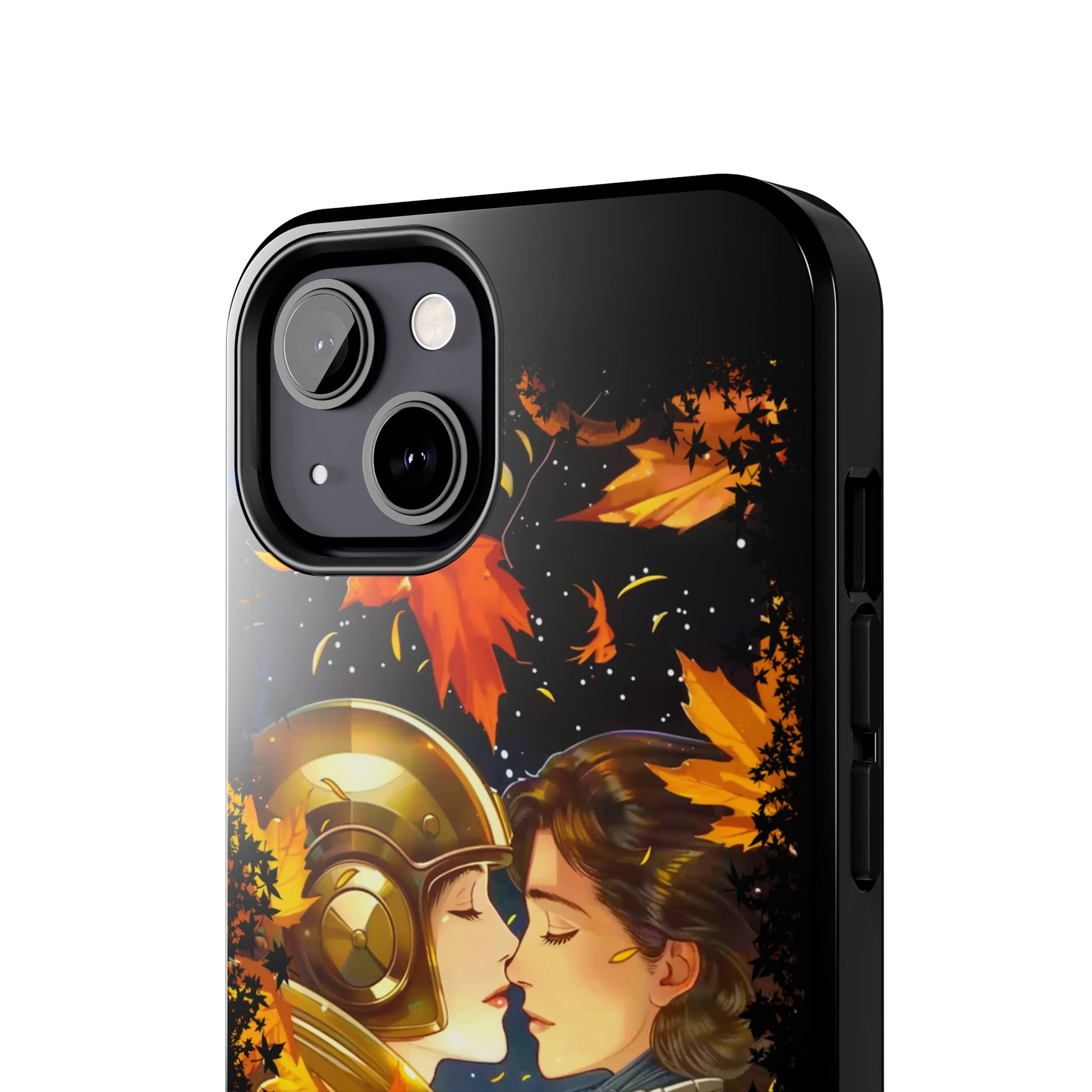Tattooed Balloon, Unique Phone Covers, Mad Love Design, Autumn Vibes, Romantic Quotes Tough Phone Cases for Her | Fall Accessories, Couple Gifts,