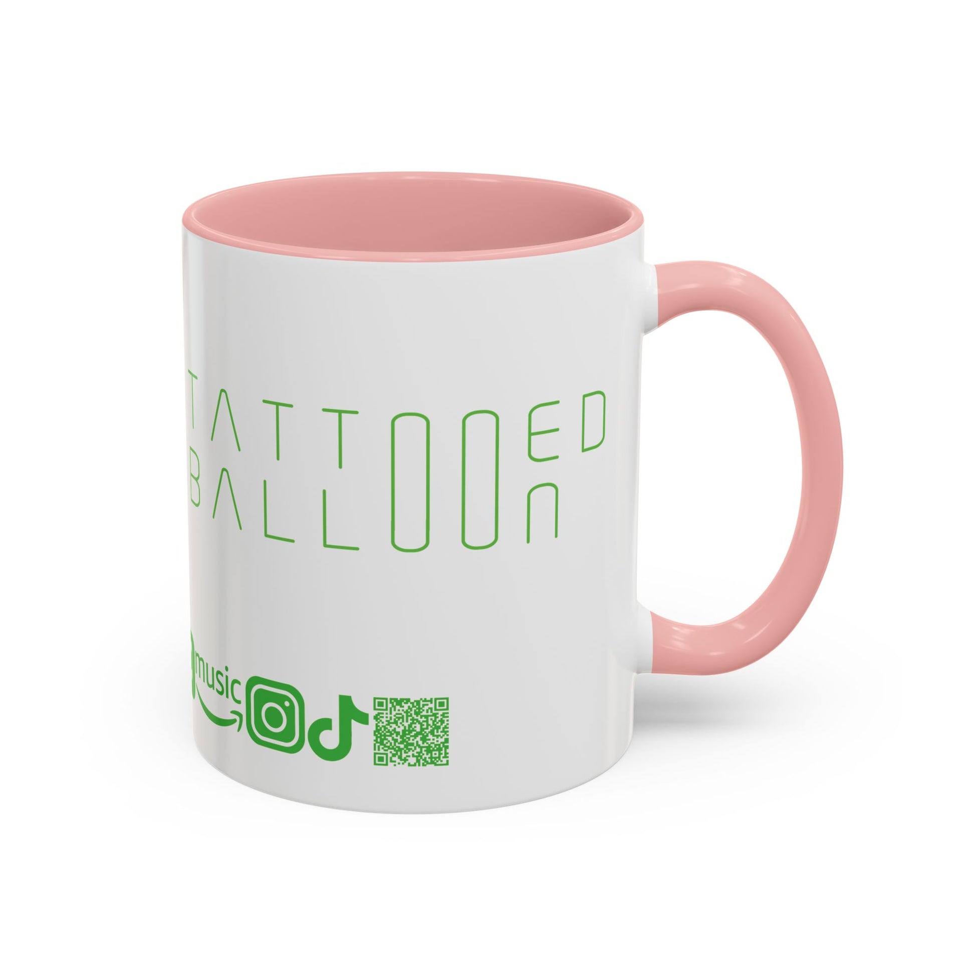 "Zapper" by Tattooed Balloon, Accent Coffee Mug for TB Lovers.