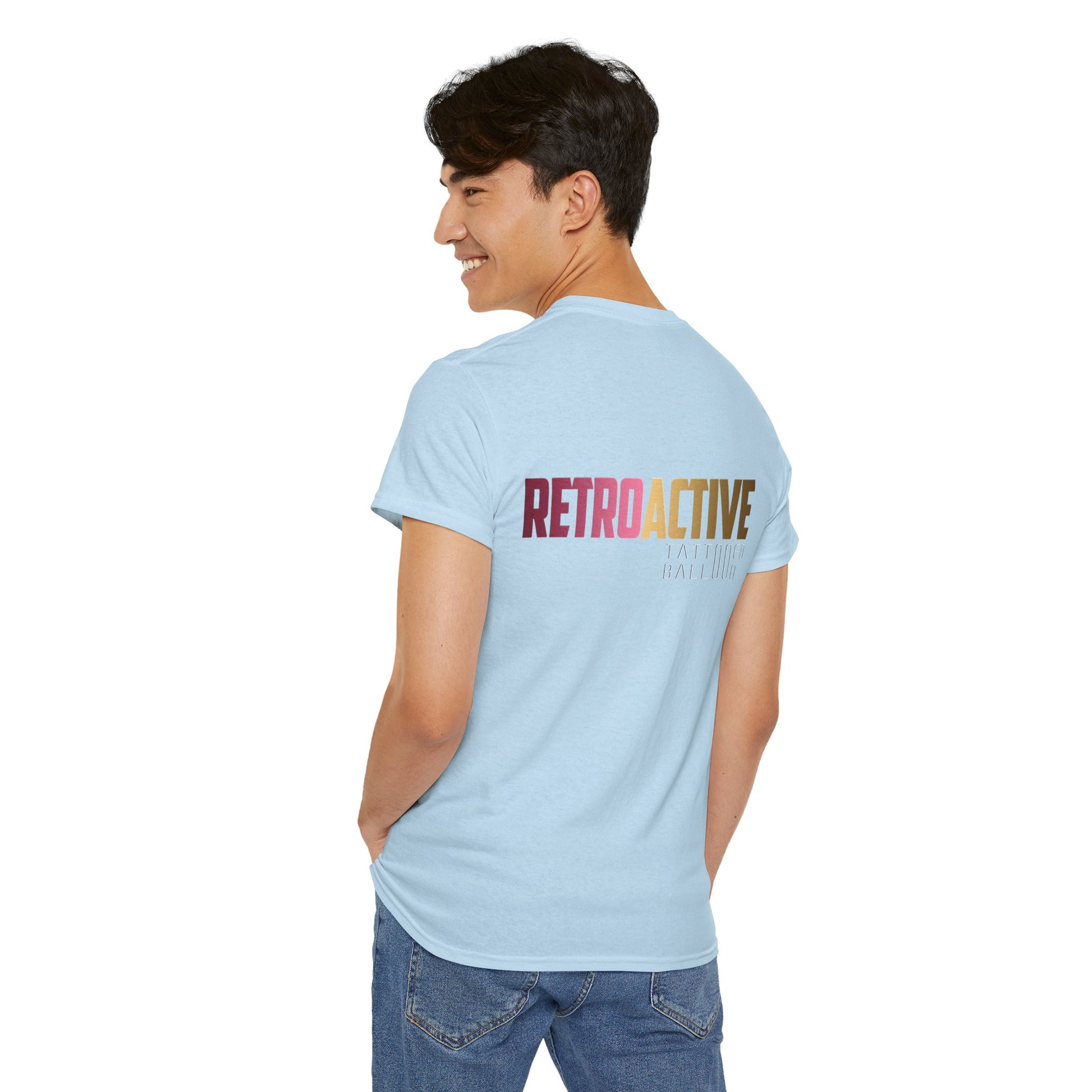Retro-Active Tee by Tattooed Balloon, Festival Apparel