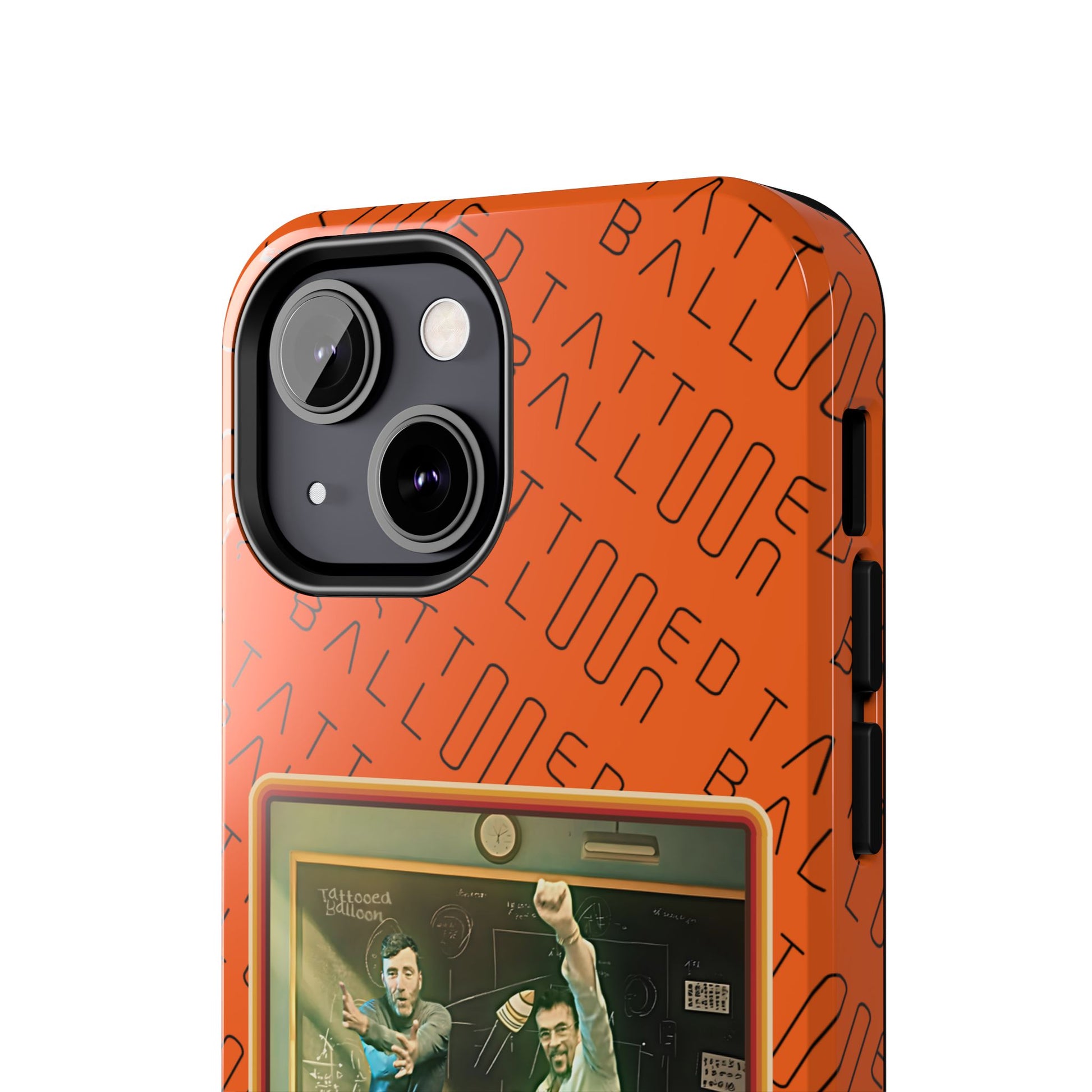 Hypersonic By Tattooed Balloon Now in the Palm of you hand!, Unique Phone Cover Orange