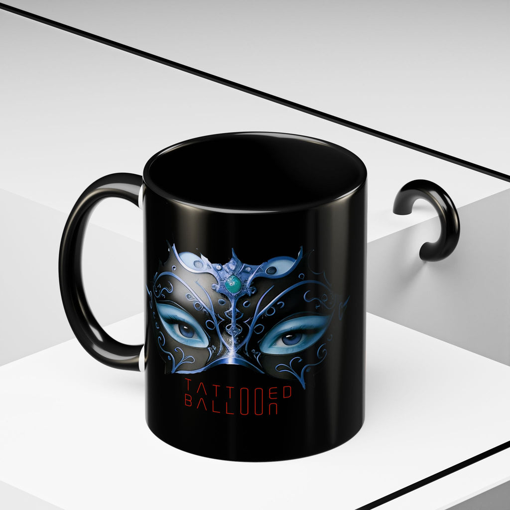 "Judith Darling" Mystical Masquerade Coffee Mug from Tattooed Balloon