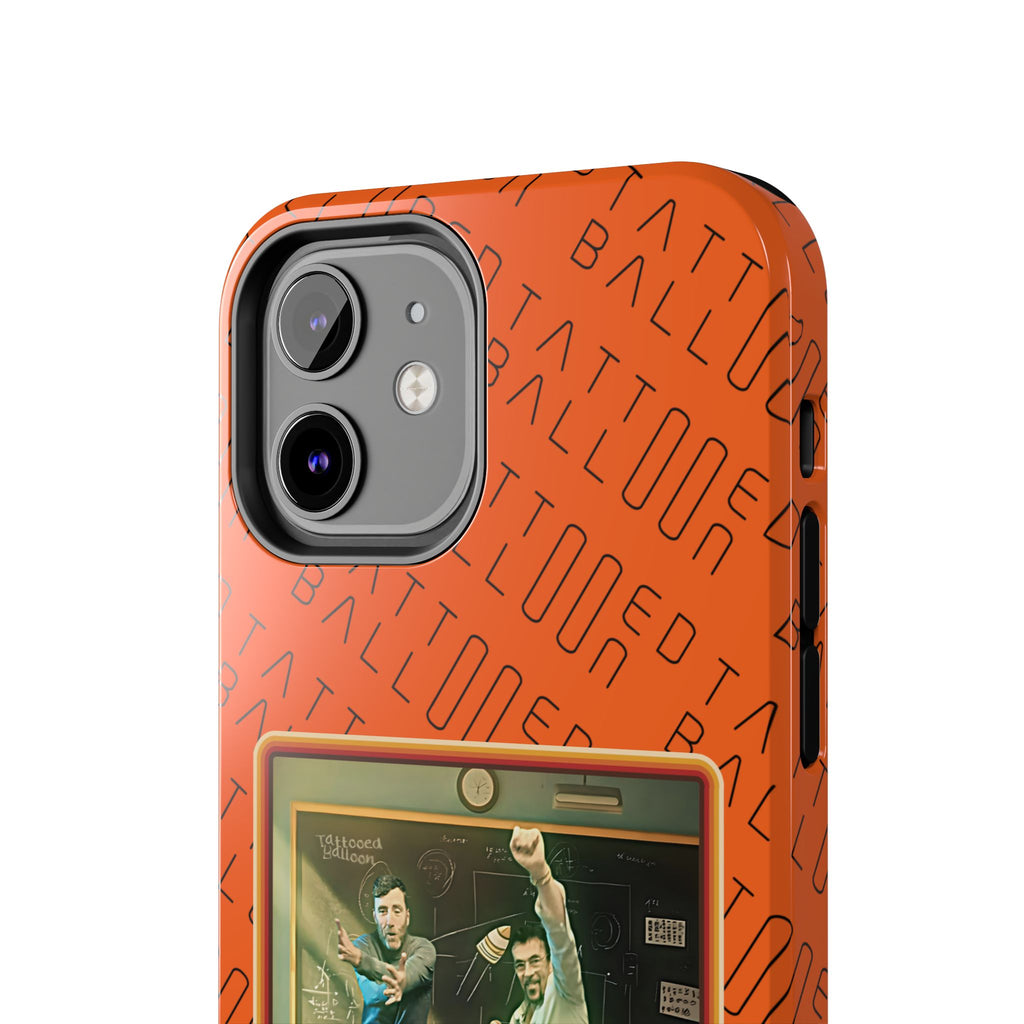 Hypersonic By Tattooed Balloon Now in the Palm of you hand!, Unique Phone Cover Orange