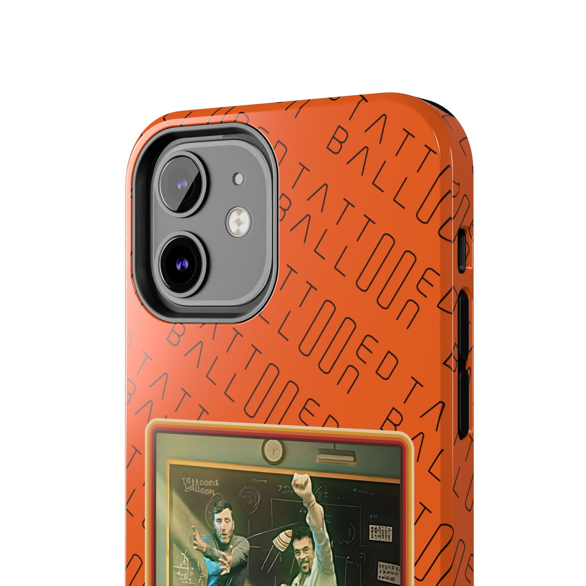 Hypersonic By Tattooed Balloon Now in the Palm of you hand!, Unique Phone Cover Orange
