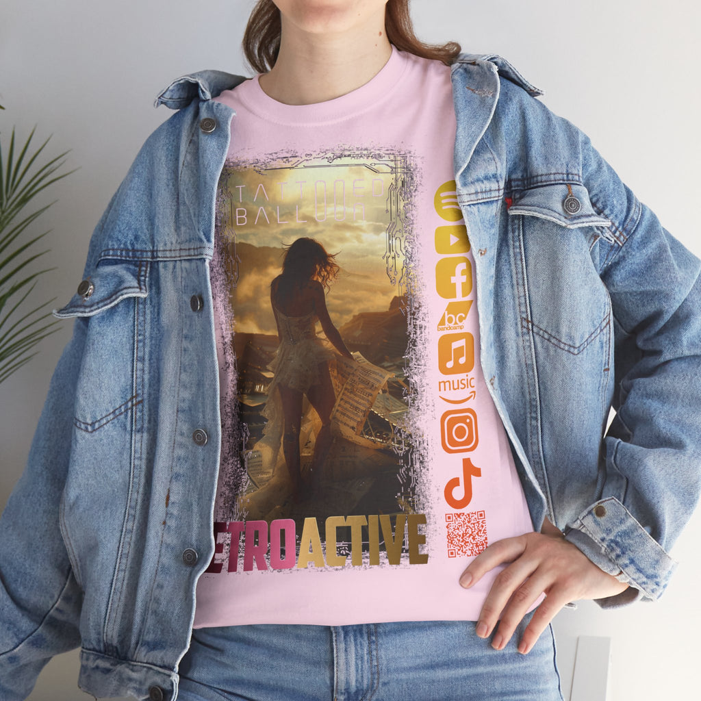 Retro-Active Tee by Tattooed Balloon, Festival Apparel