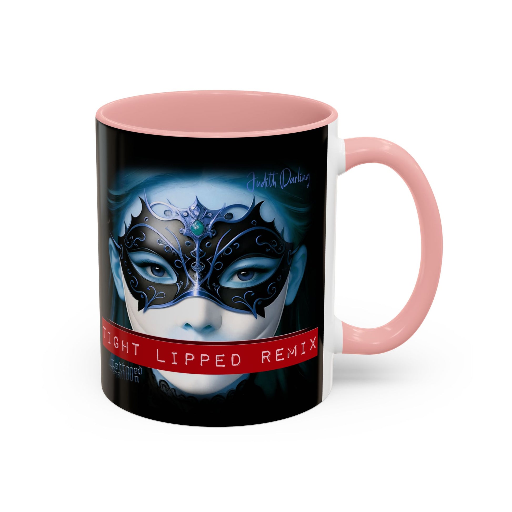 "Judith Darling" Mystical Masquerade Coffee Mug from Tattooed Balloon