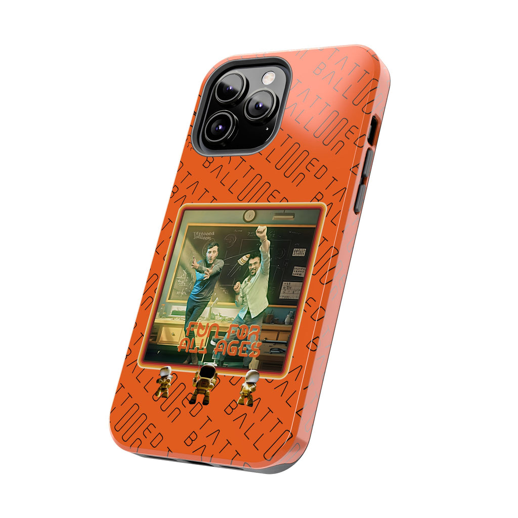 Hypersonic By Tattooed Balloon Now in the Palm of you hand!, Unique Phone Cover Orange