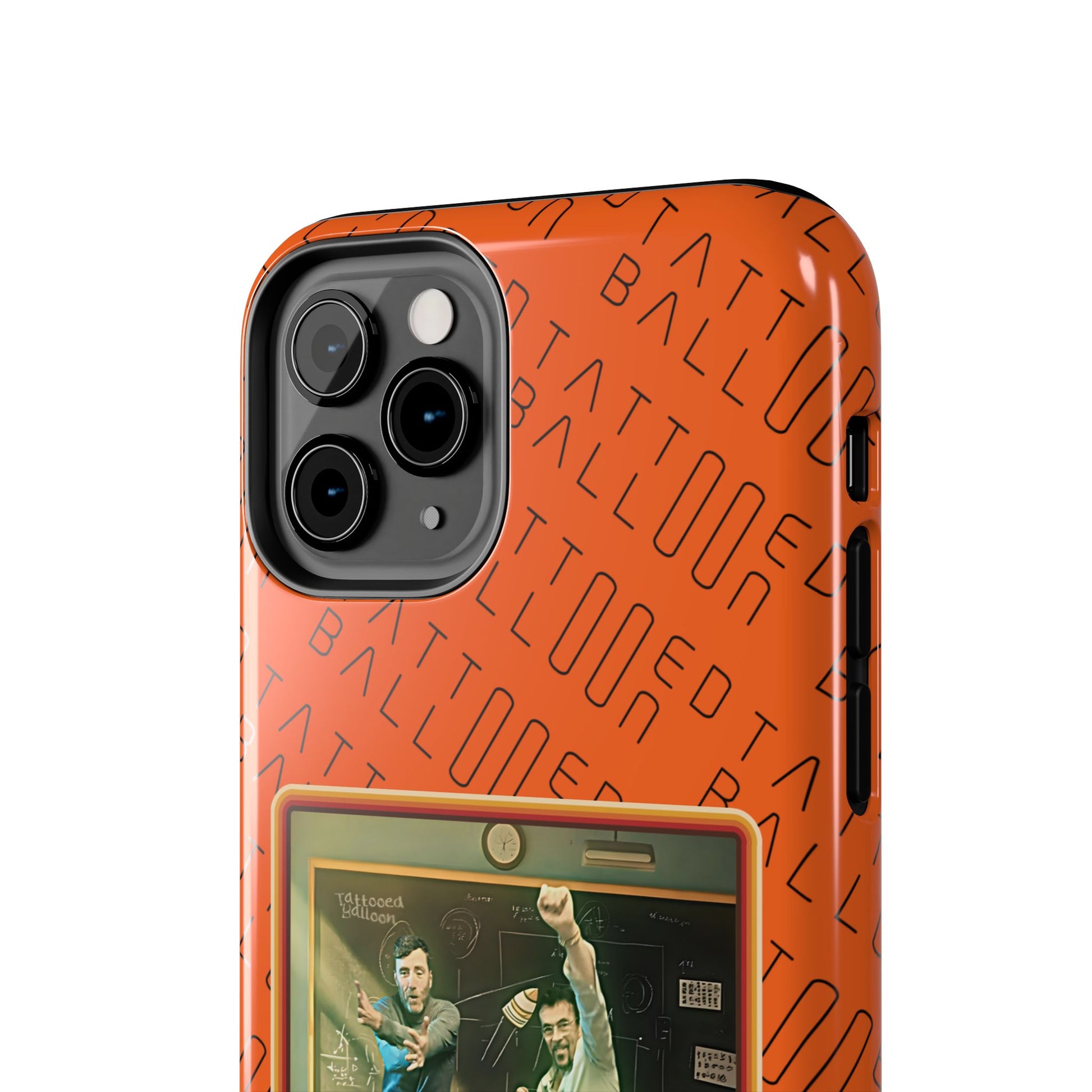 Hypersonic By Tattooed Balloon Now in the Palm of you hand!, Unique Phone Cover Orange