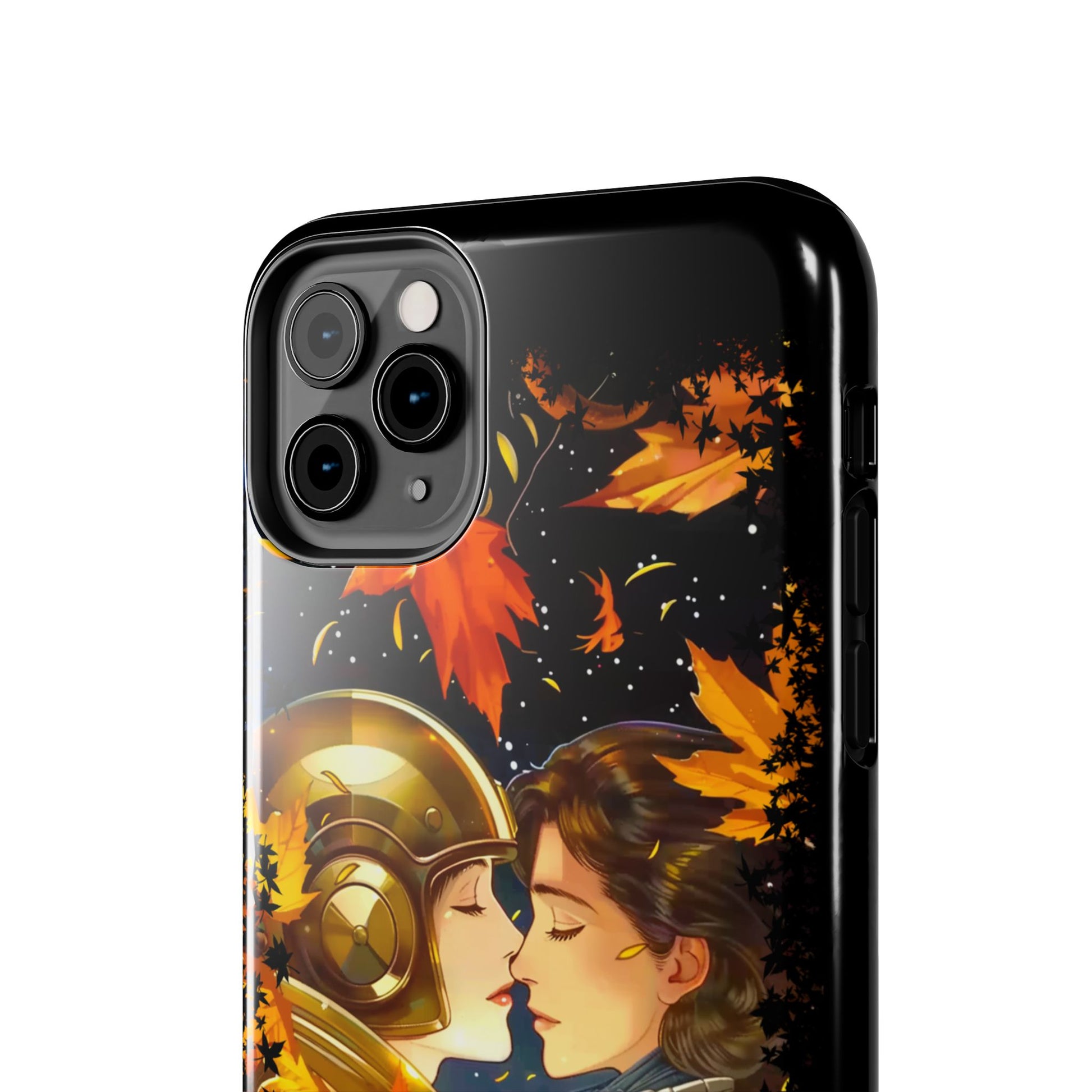 Tattooed Balloon, Unique Phone Covers, Mad Love Design, Autumn Vibes, Romantic Quotes Tough Phone Cases for Her | Fall Accessories, Couple Gifts,