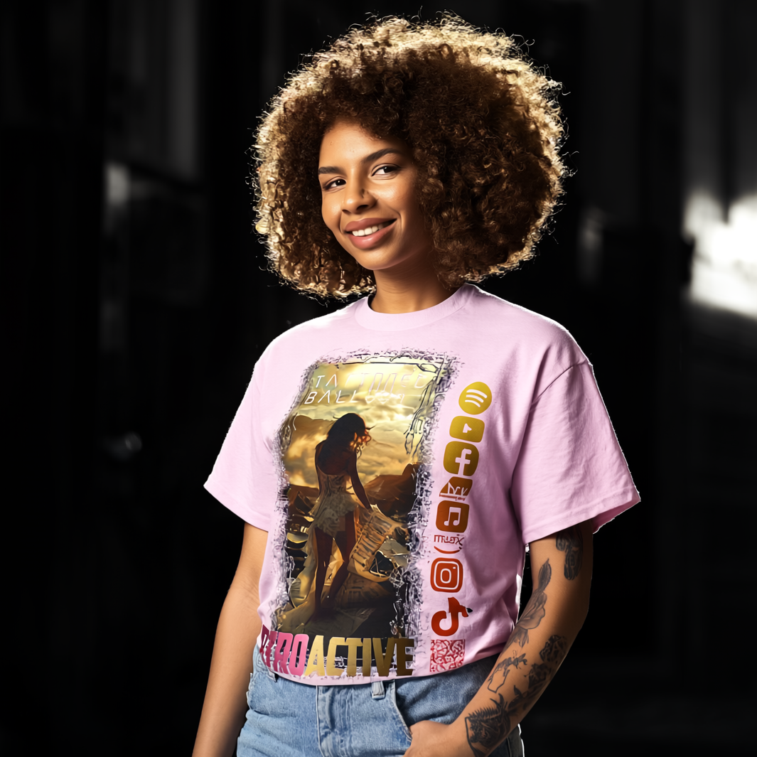 Retro-Active Tee by Tattooed Balloon, Festival Apparel