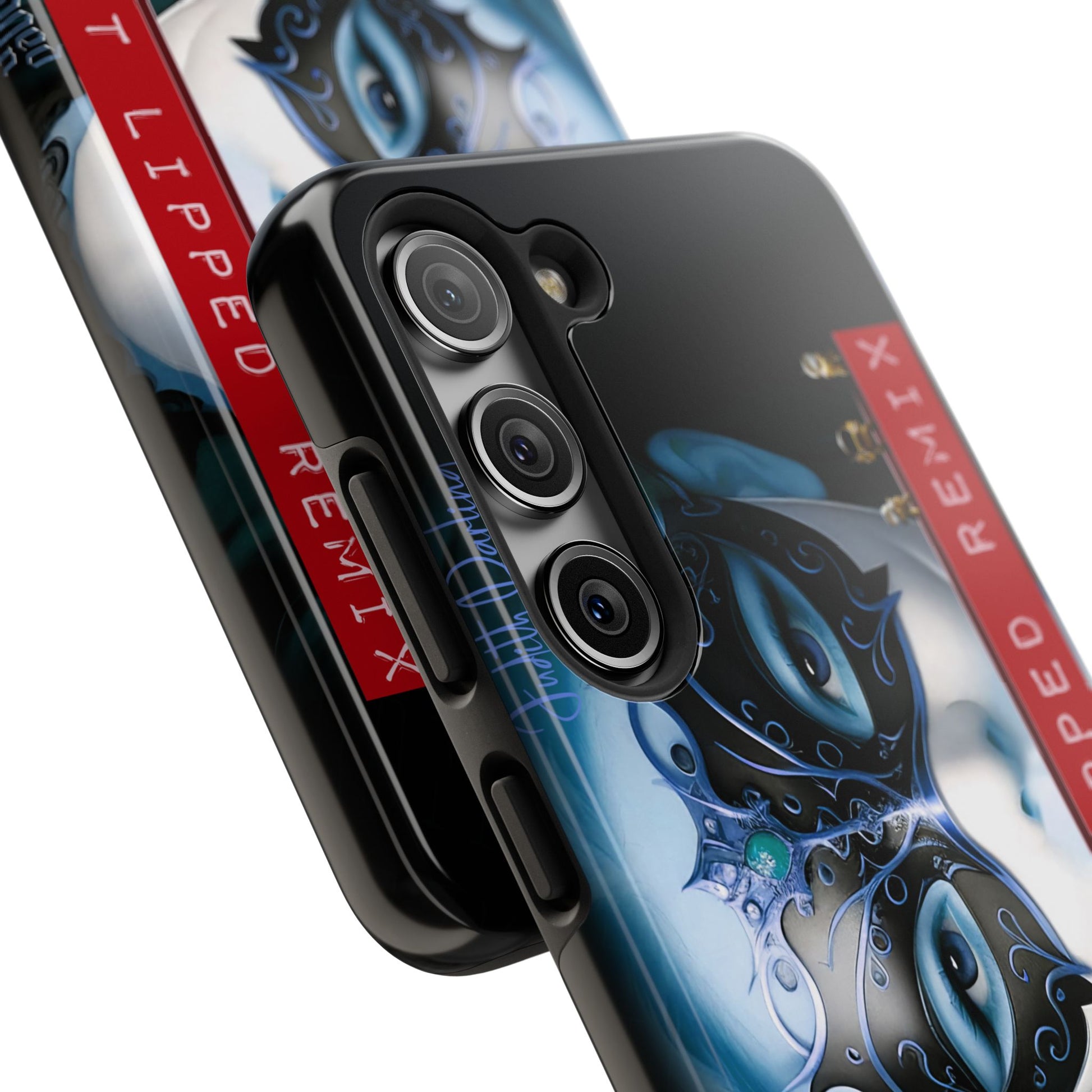 "Judith Darling" By Tattooed Balloon Now in the Palm of you hand!, Unique Phone Cover (Black)