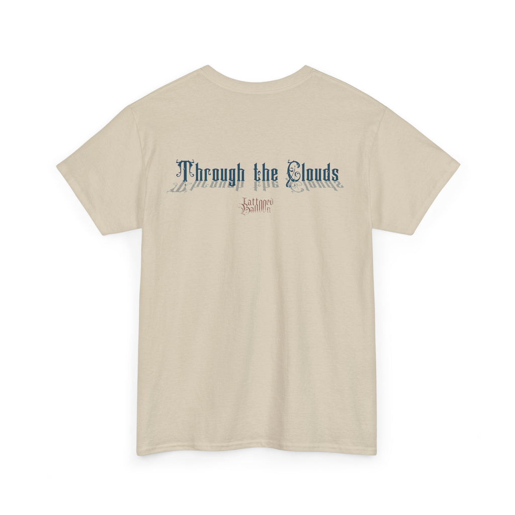 "Through The Clouds" Album Tee by Tattooed Balloon, Festival Apparel