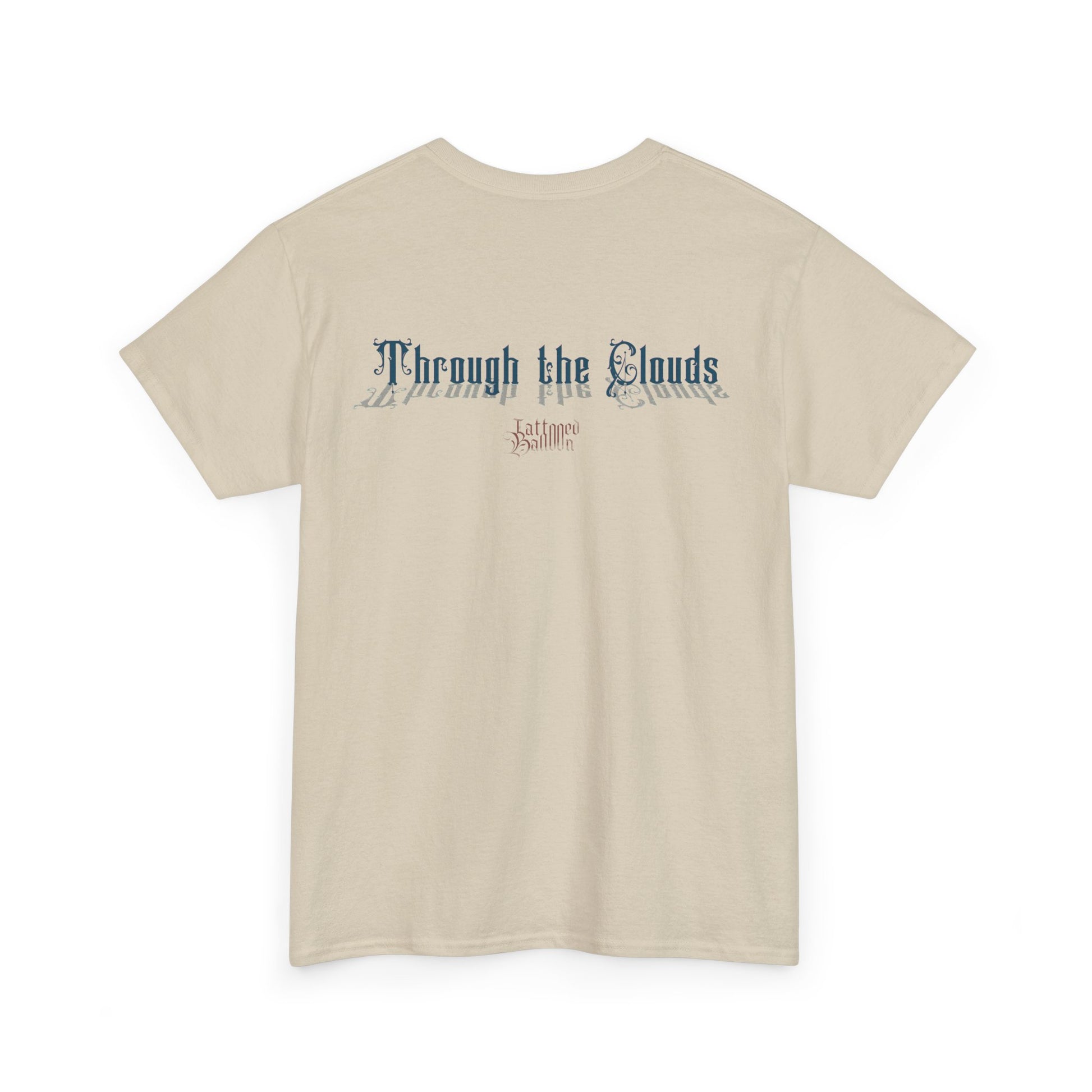 "Through The Clouds" Album Tee by Tattooed Balloon, Festival Apparel