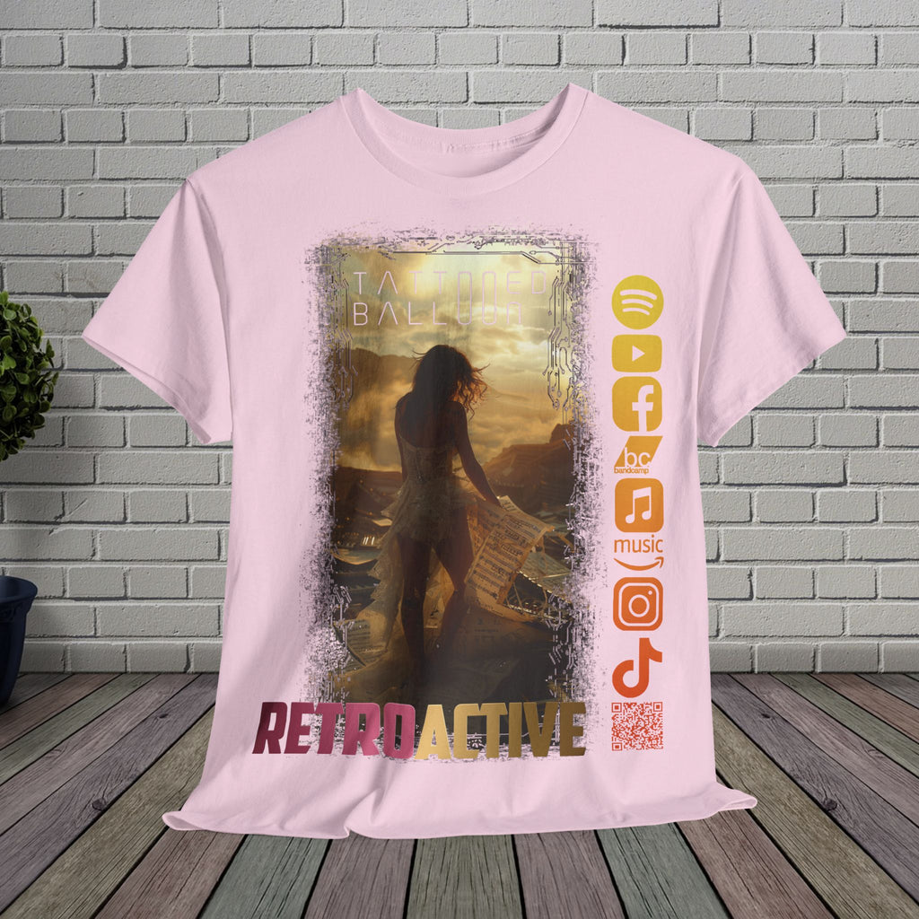 Retro-Active Tee by Tattooed Balloon, Festival Apparel