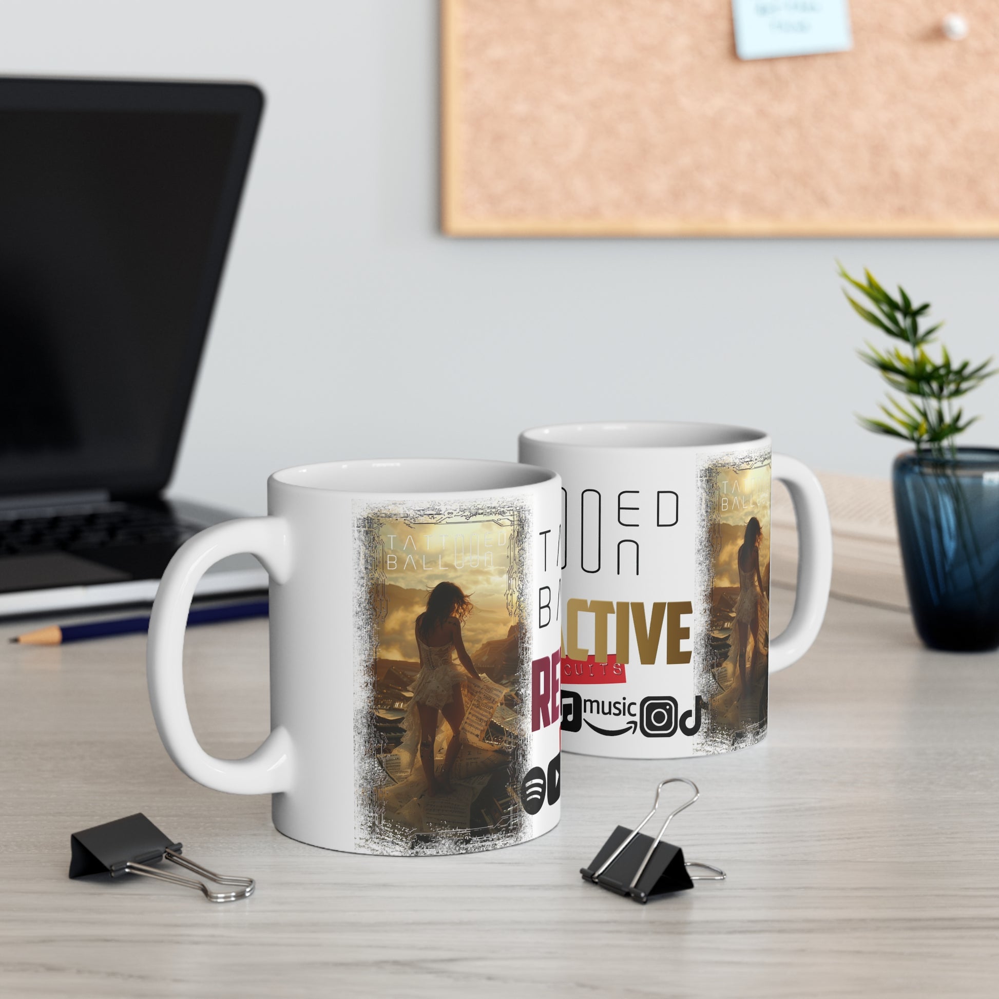 Retro-Active by Tattooed Balloon Your Favourite  Mug!