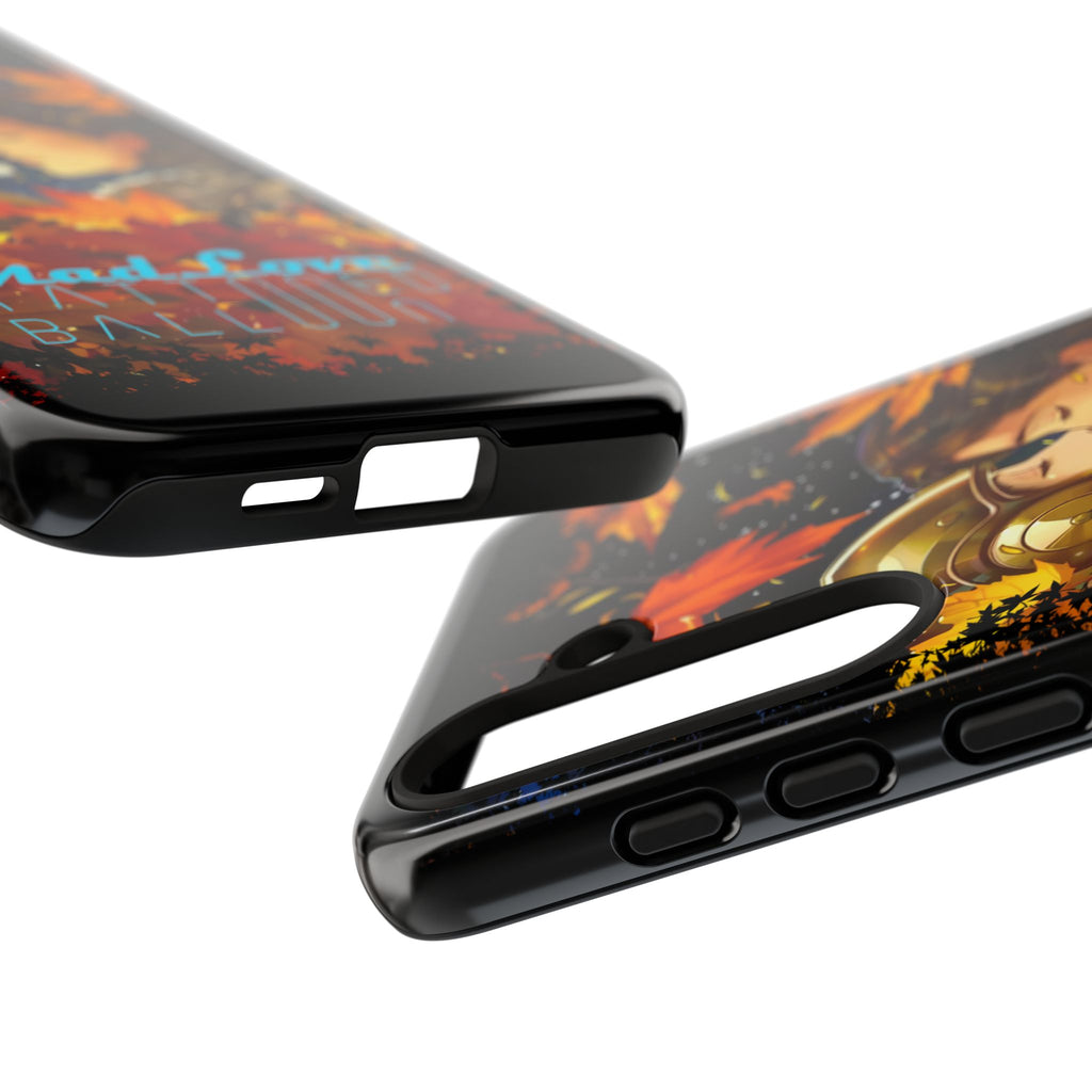 "Mad Love" Phone Case, Fall Themed Phone Accessory, Cute Couple Protector, Seasonal Tech Accessories, Gift for Him or Her