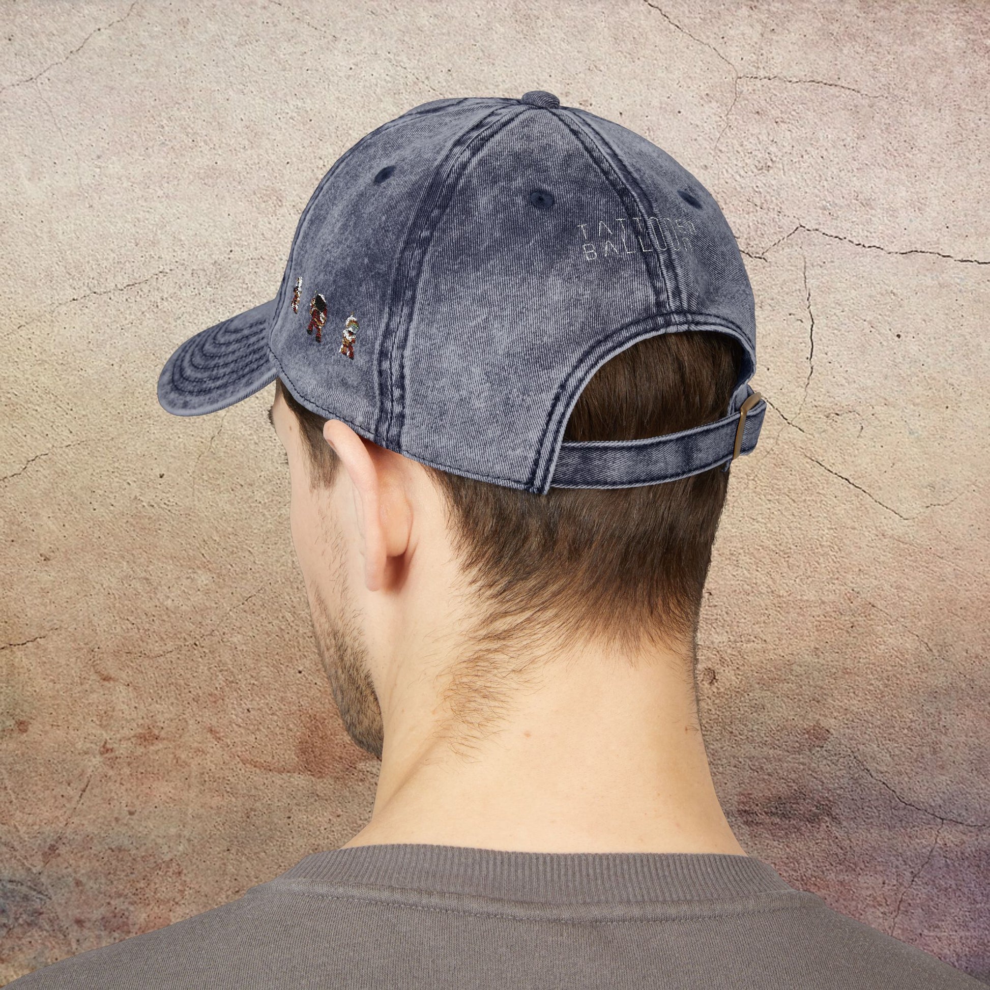 "Zapper" Vintage Embroidered Cap, Retro Hat for Casual Style, Dad Hat, Gift for Music Lovers, Vintage Fashion Accessory