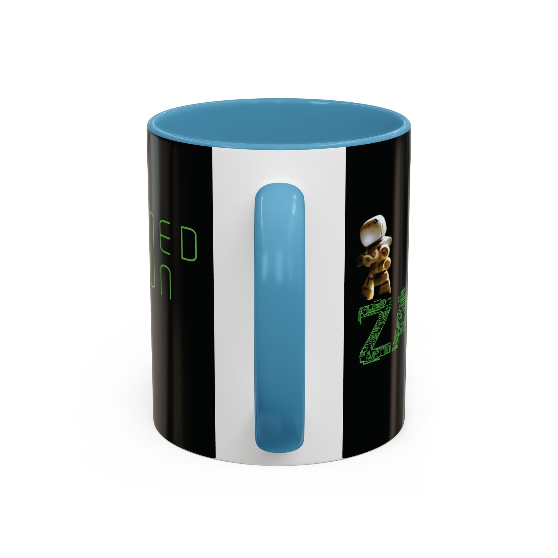 "Zapper" by Tattooed Balloon,  Accent Coffee Mug for TB Lovers