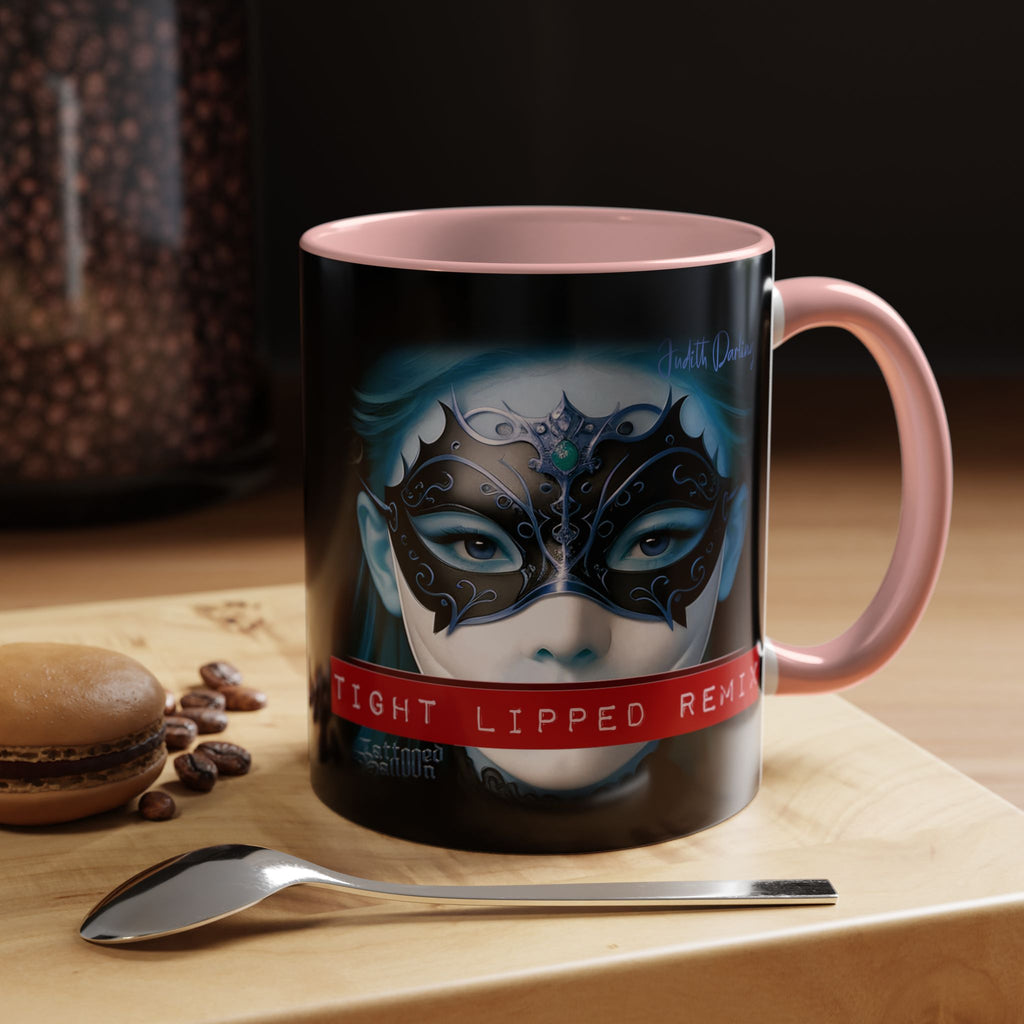 "Judith Darling" Mystical Masquerade Coffee Mug from Tattooed Balloon