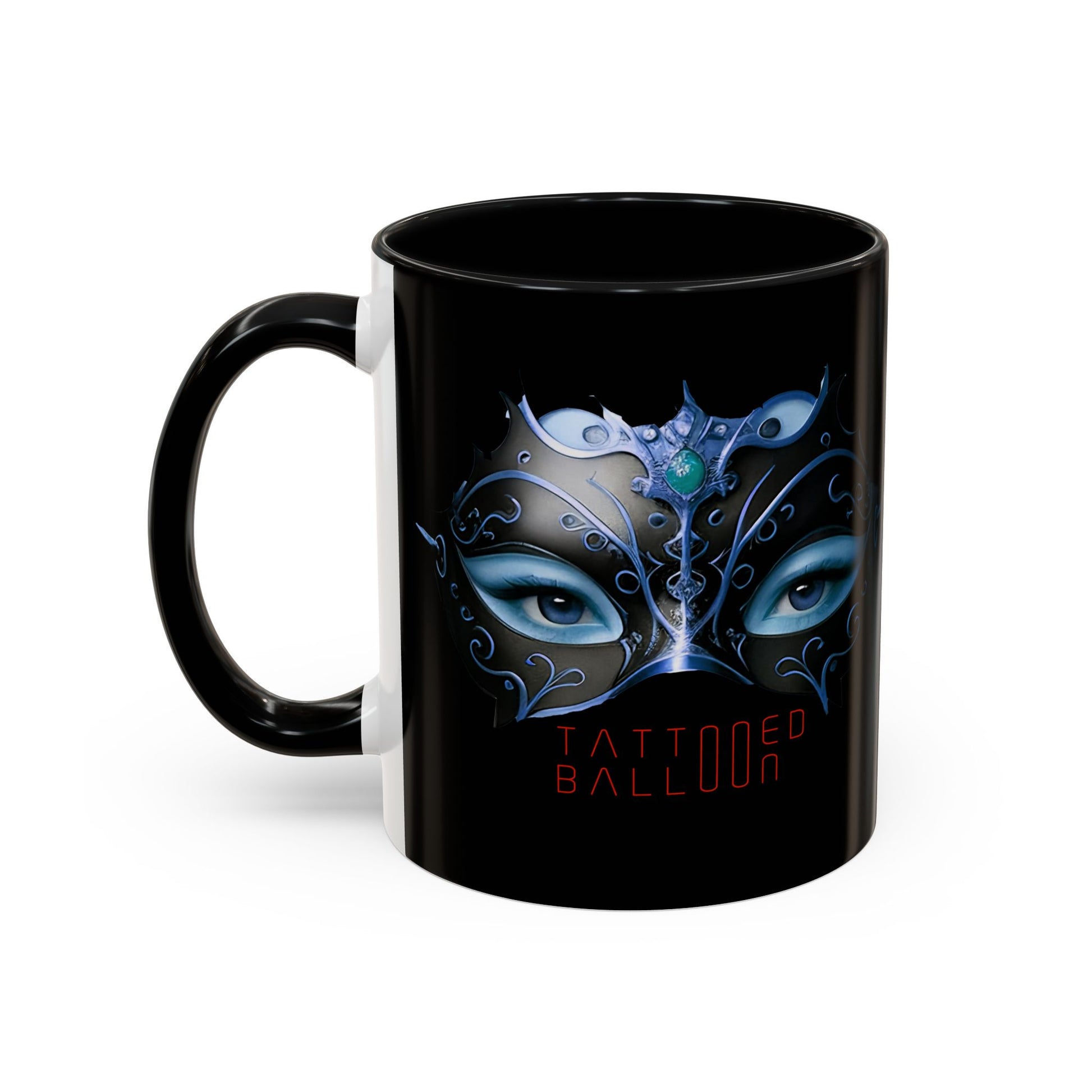 "Judith Darling" Mystical Masquerade Coffee Mug from Tattooed Balloon