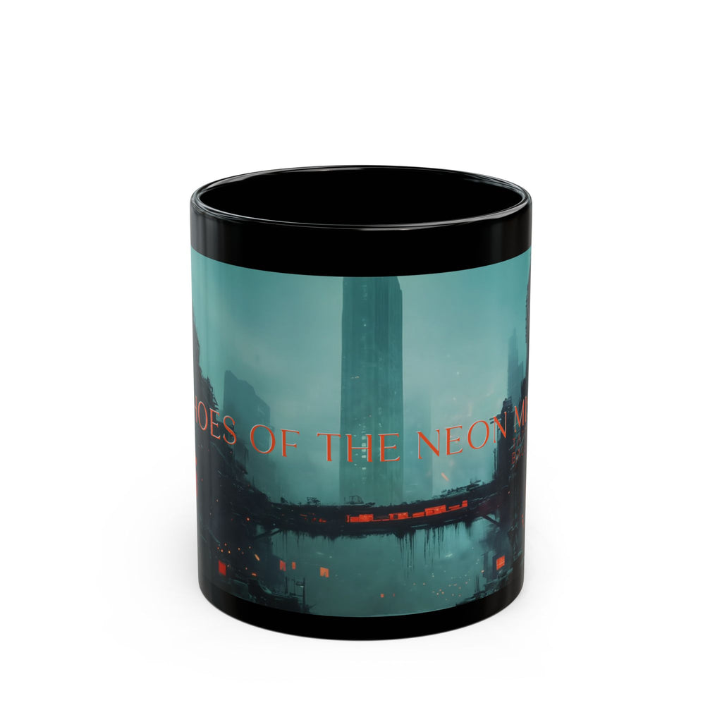 Echoes Of The Neon Mist, Unique Gift for TB Lovers,  Retro Coffee Cup