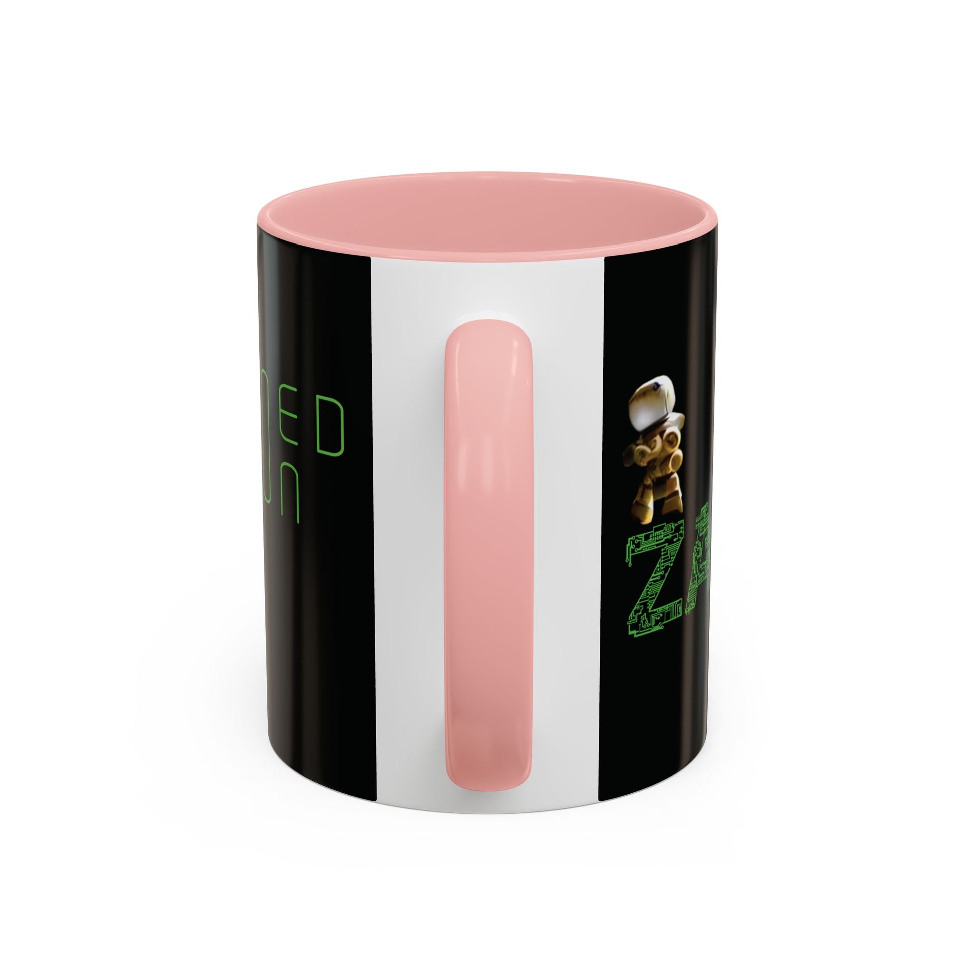 "Zapper" by Tattooed Balloon,  Accent Coffee Mug for TB Lovers