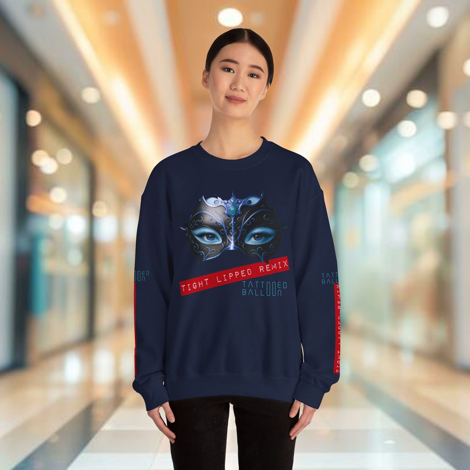 Judith Darling now here as a Mystical Graphic Crewneck Sweatshirt, Unique Unisex Pullover, Streetwear Fashion, Gift for Art Lovers, Statement Piece, Cozy Everyday Wear