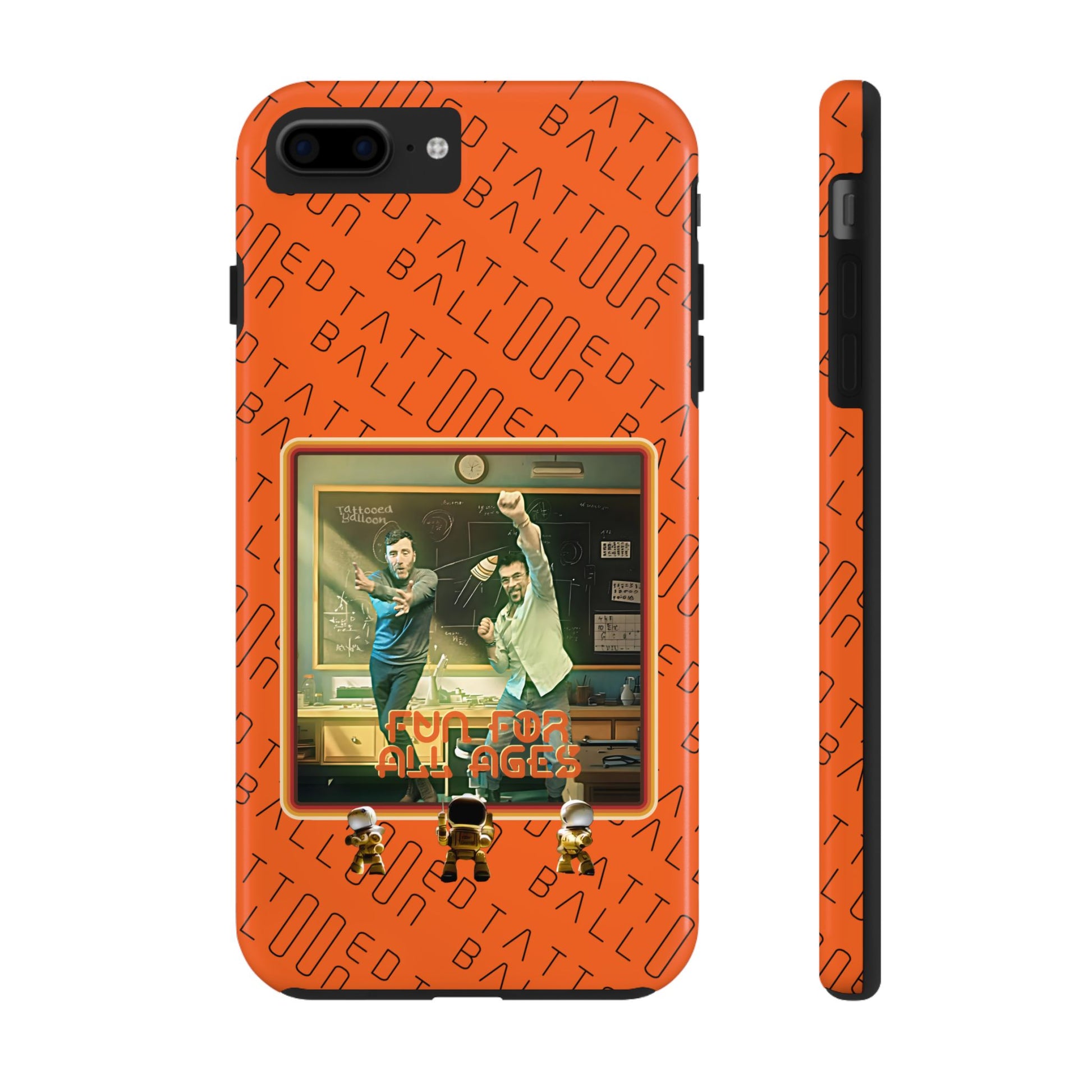 Hypersonic By Tattooed Balloon Now in the Palm of you hand!, Unique Phone Cover Orange