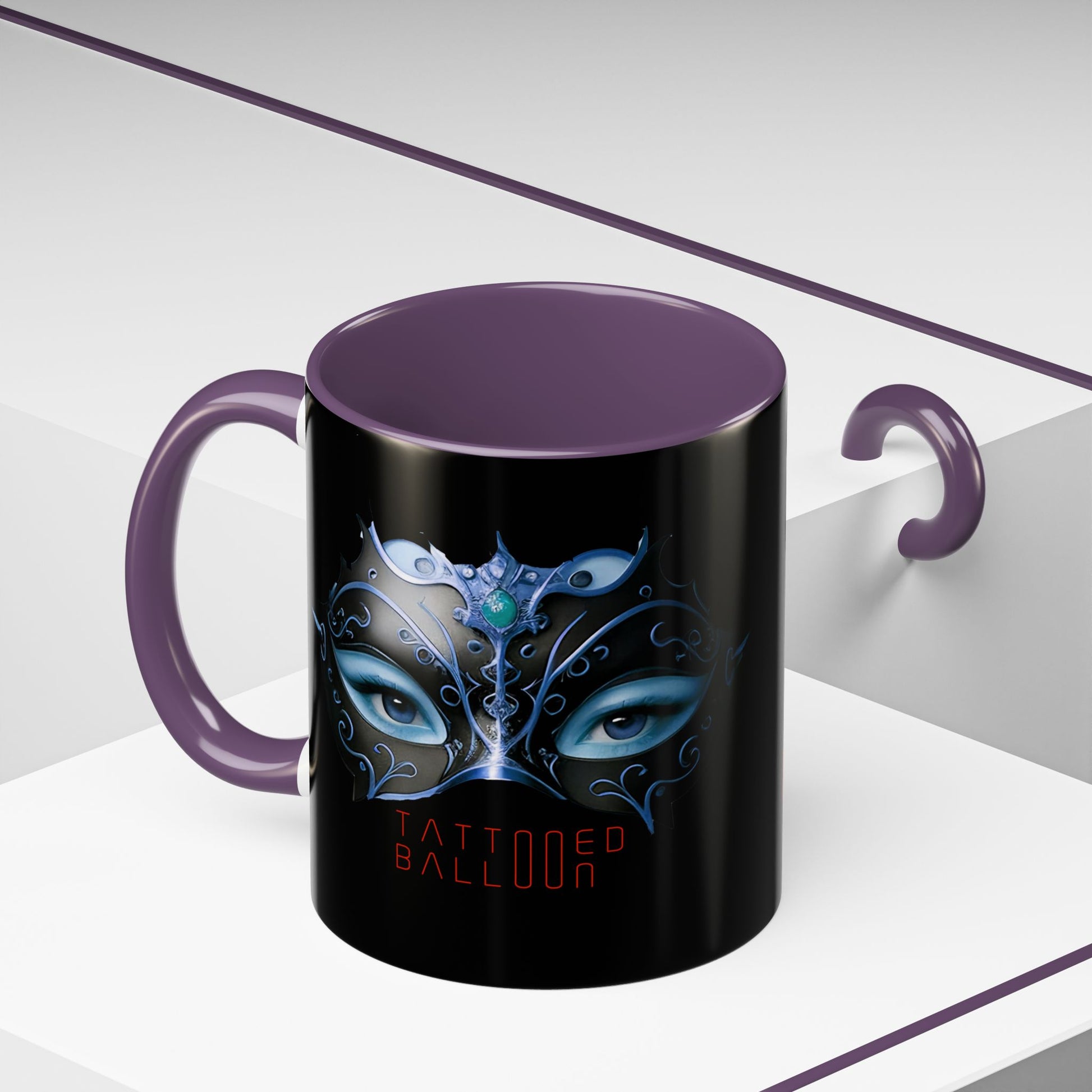 "Judith Darling" Mystical Masquerade Coffee Mug from Tattooed Balloon