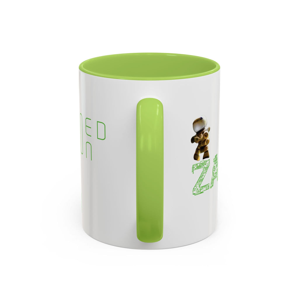 "Zapper" by Tattooed Balloon, Accent Coffee Mug for TB Lovers.