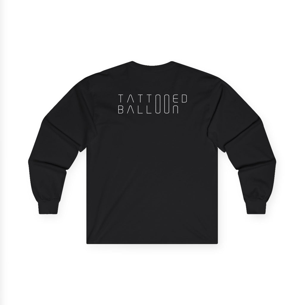 Edgy Long Sleeve Tee for Trendsetters | Dirty Angel Design, Graphic Shirt, Casual Wear, Streetwear Fashion, Gift Idea