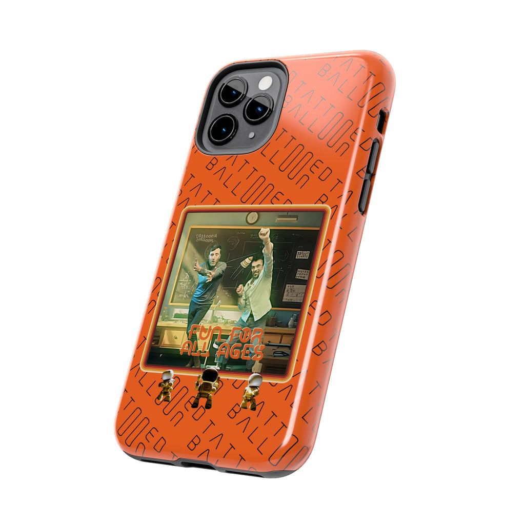 Hypersonic By Tattooed Balloon Now in the Palm of you hand!, Unique Phone Cover Orange