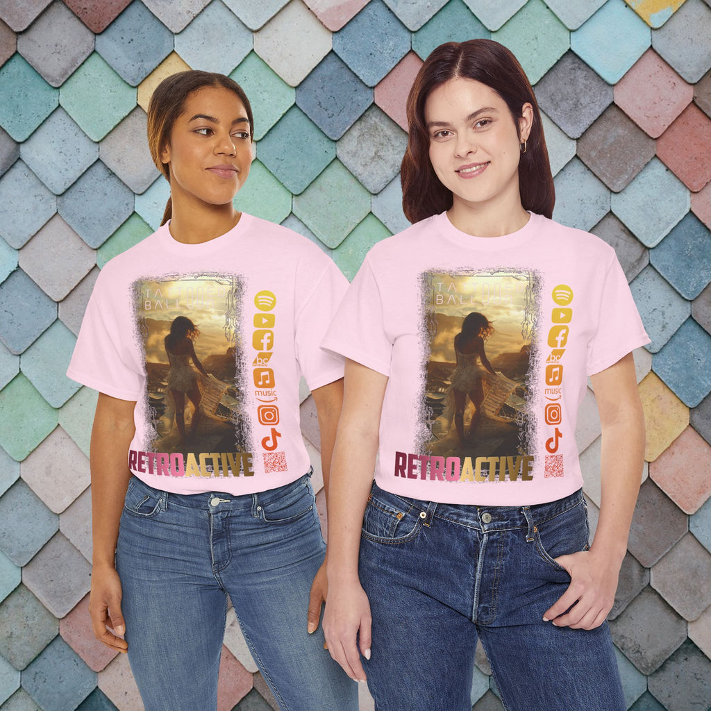 Retro-Active Tee by Tattooed Balloon, Festival Apparel