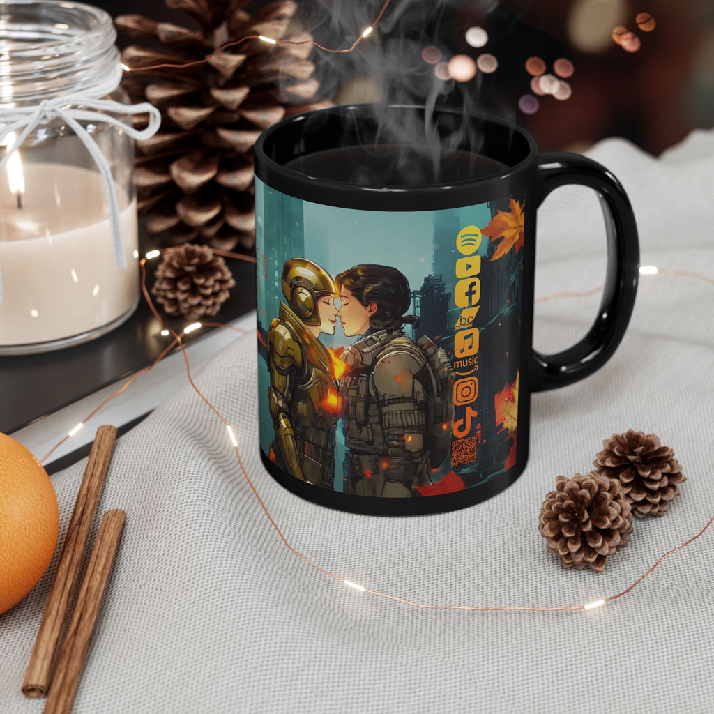 Echoes Of The Neon Mist Unique Gift for TB Lovers,  Retro Cup
