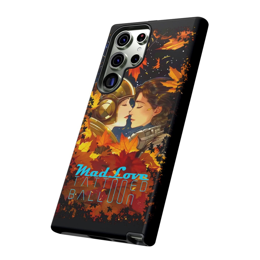 "Mad Love" Phone Case, Fall Themed Phone Accessory, Cute Couple Protector, Seasonal Tech Accessories, Gift for Him or Her
