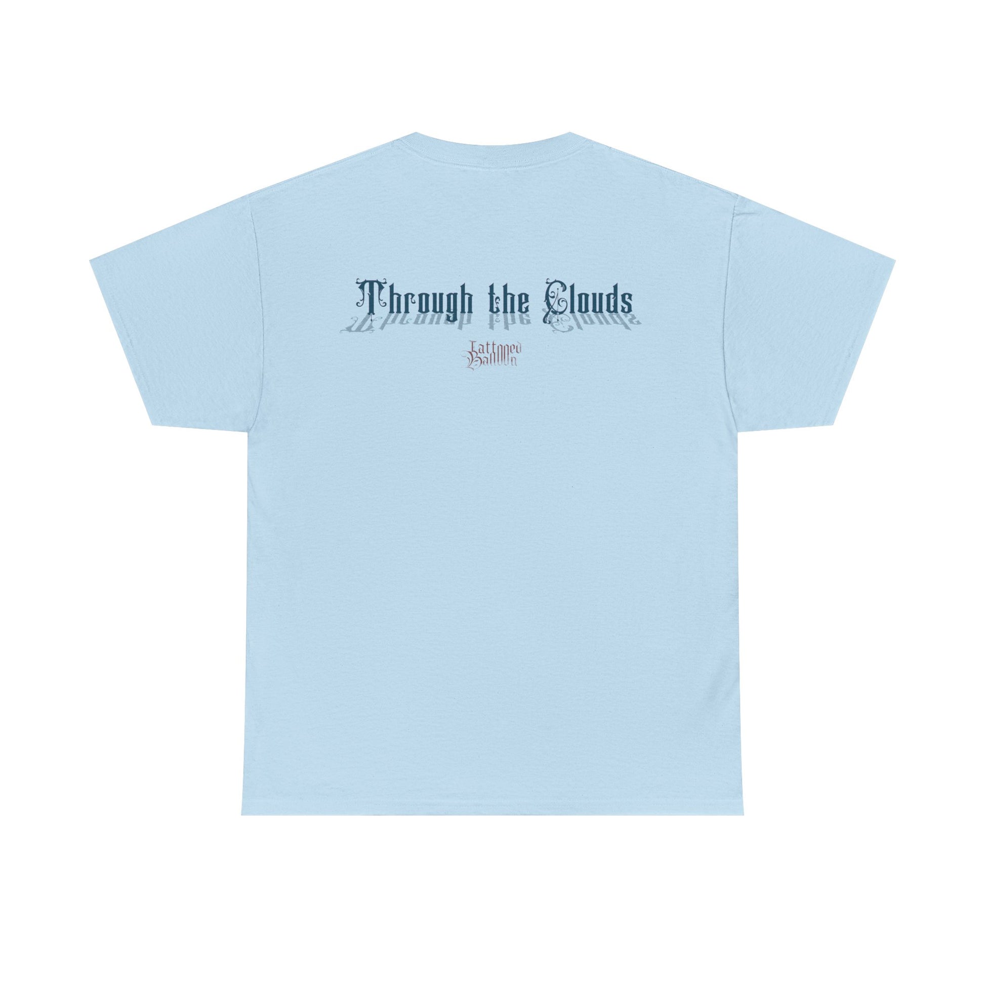 "Through The Clouds" Album Tee by Tattooed Balloon, Festival Apparel