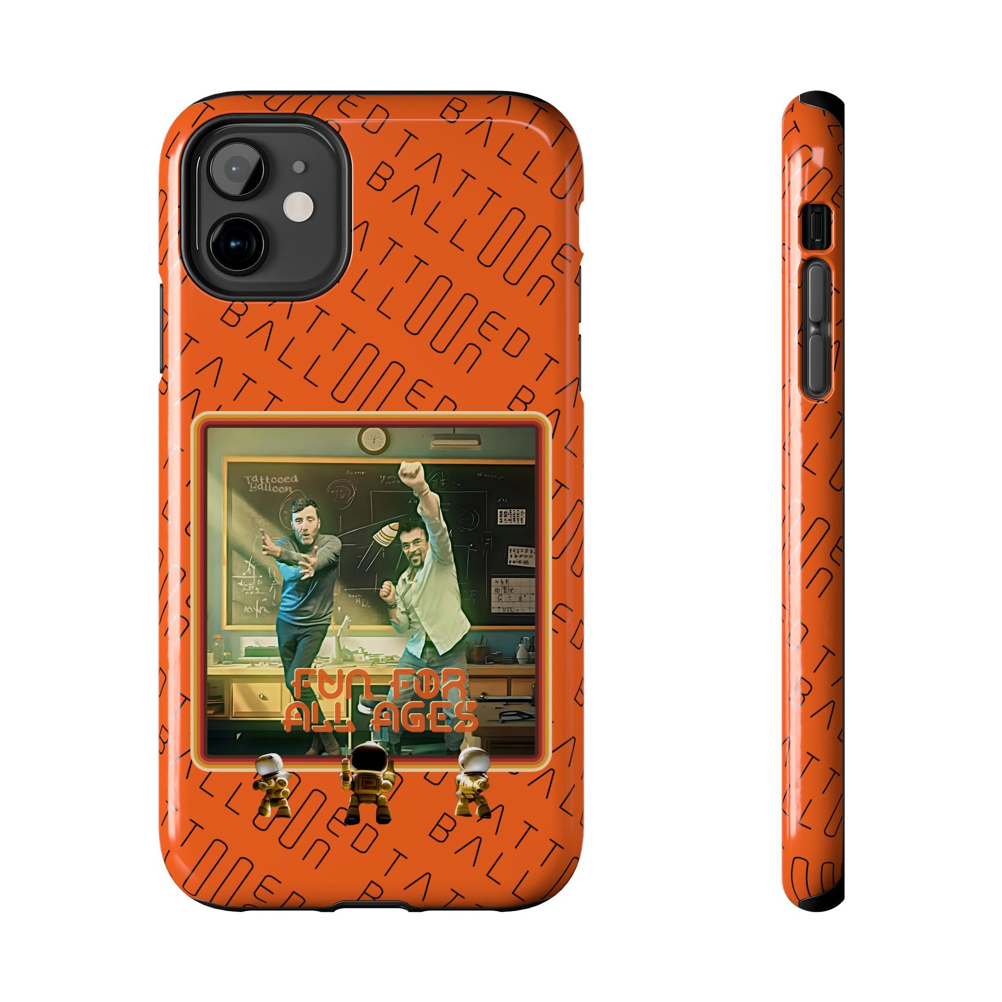 Hypersonic By Tattooed Balloon Now in the Palm of you hand!, Unique Phone Cover Orange