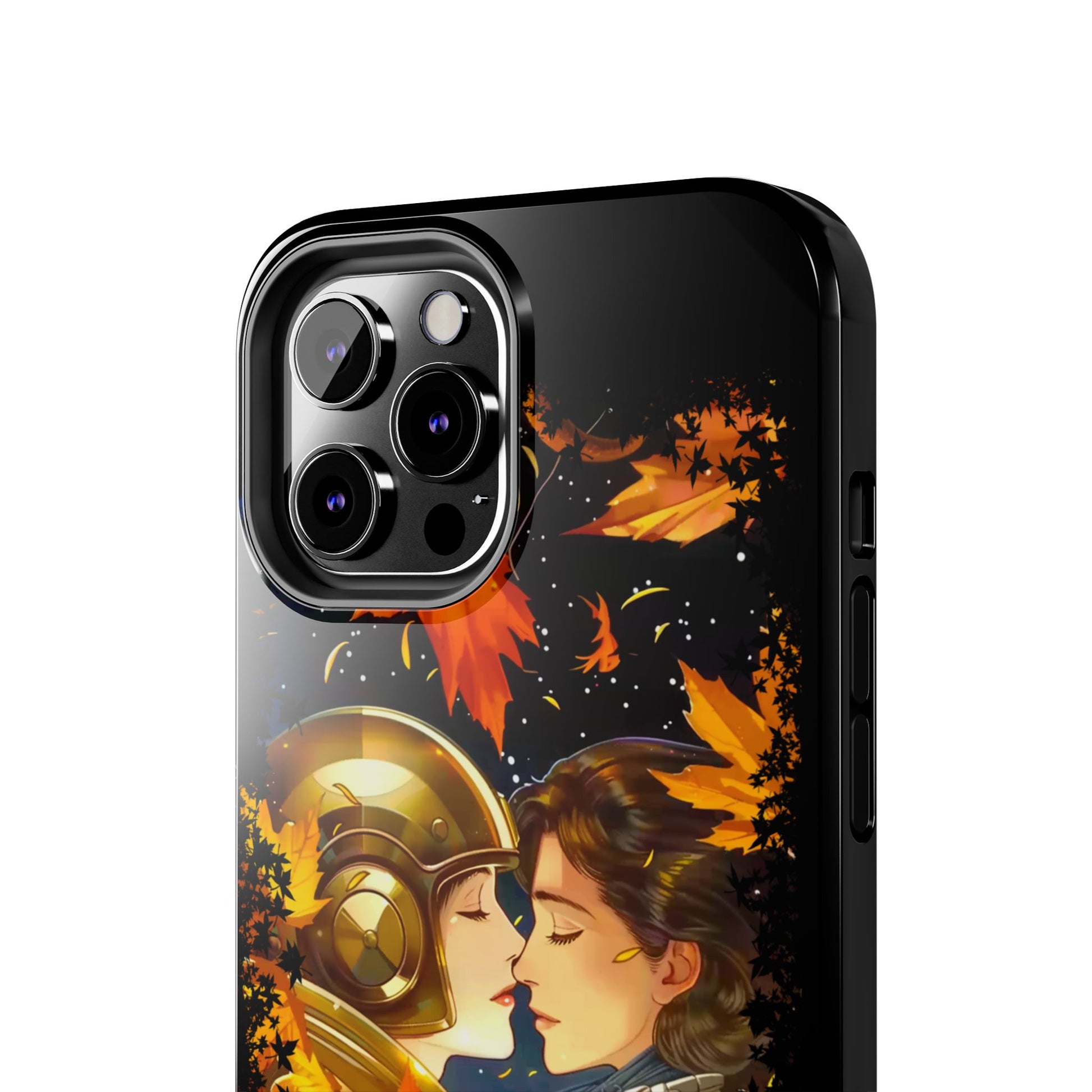 Tattooed Balloon, Unique Phone Covers, Mad Love Design, Autumn Vibes, Romantic Quotes Tough Phone Cases for Her | Fall Accessories, Couple Gifts,