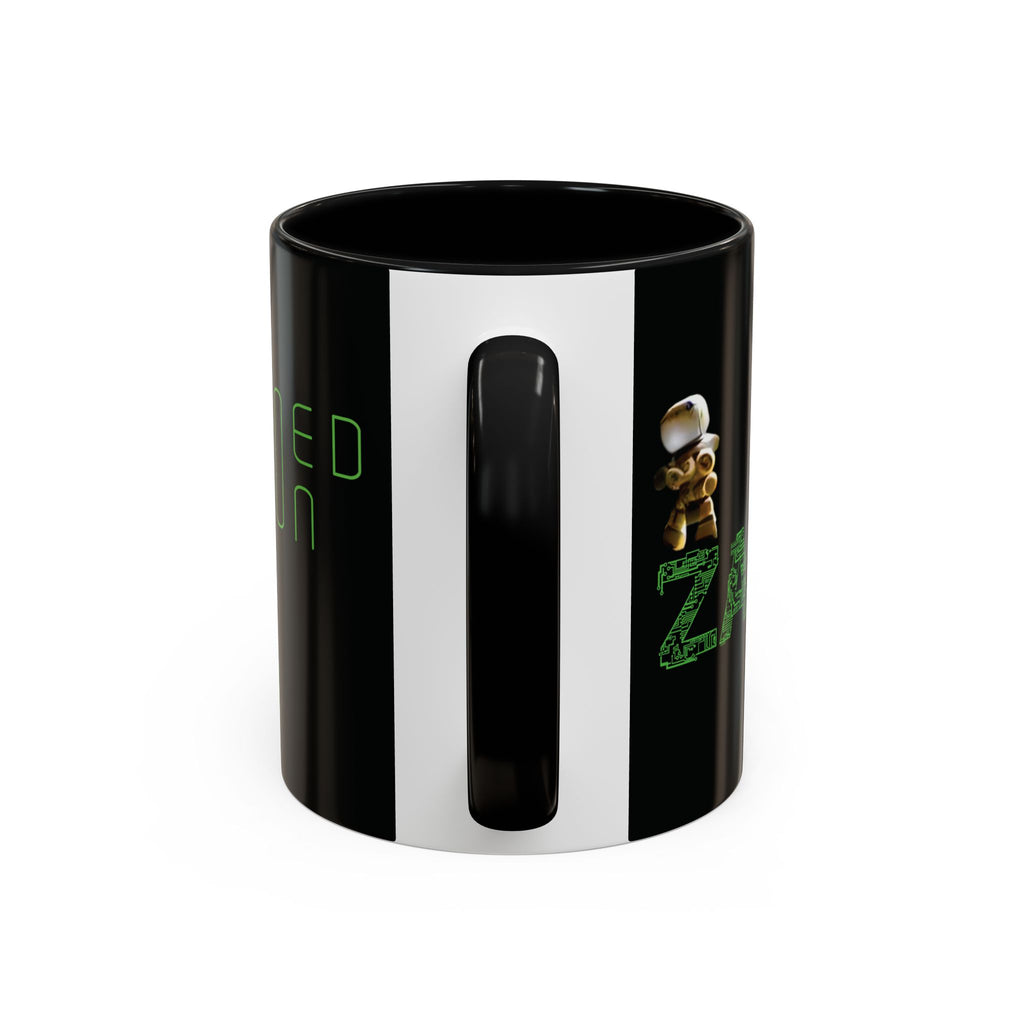 "Zapper" by Tattooed Balloon,  Accent Coffee Mug for TB Lovers