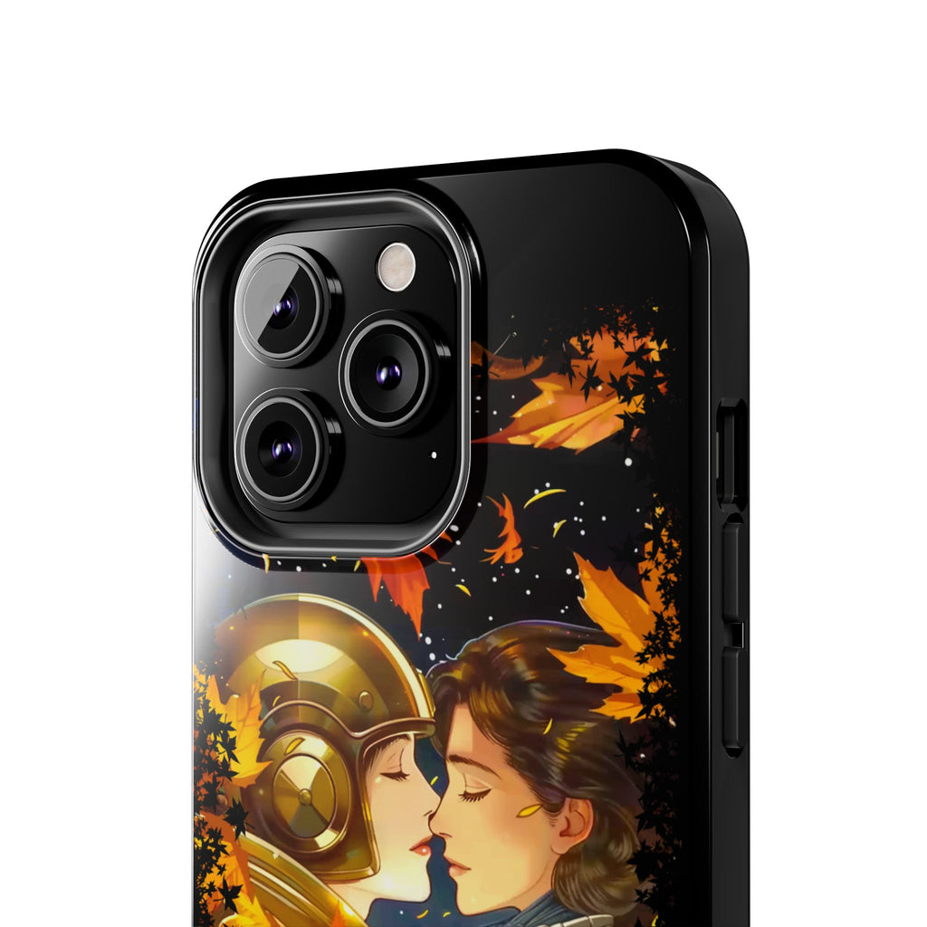 Tattooed Balloon, Unique Phone Covers, Mad Love Design, Autumn Vibes, Romantic Quotes Tough Phone Cases for Her | Fall Accessories, Couple Gifts,