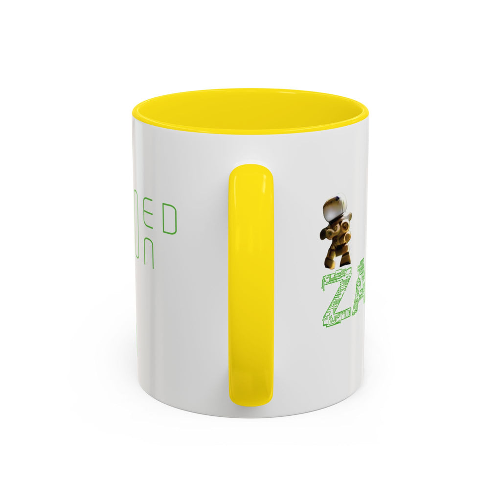 "Zapper" by Tattooed Balloon, Accent Coffee Mug for TB Lovers.